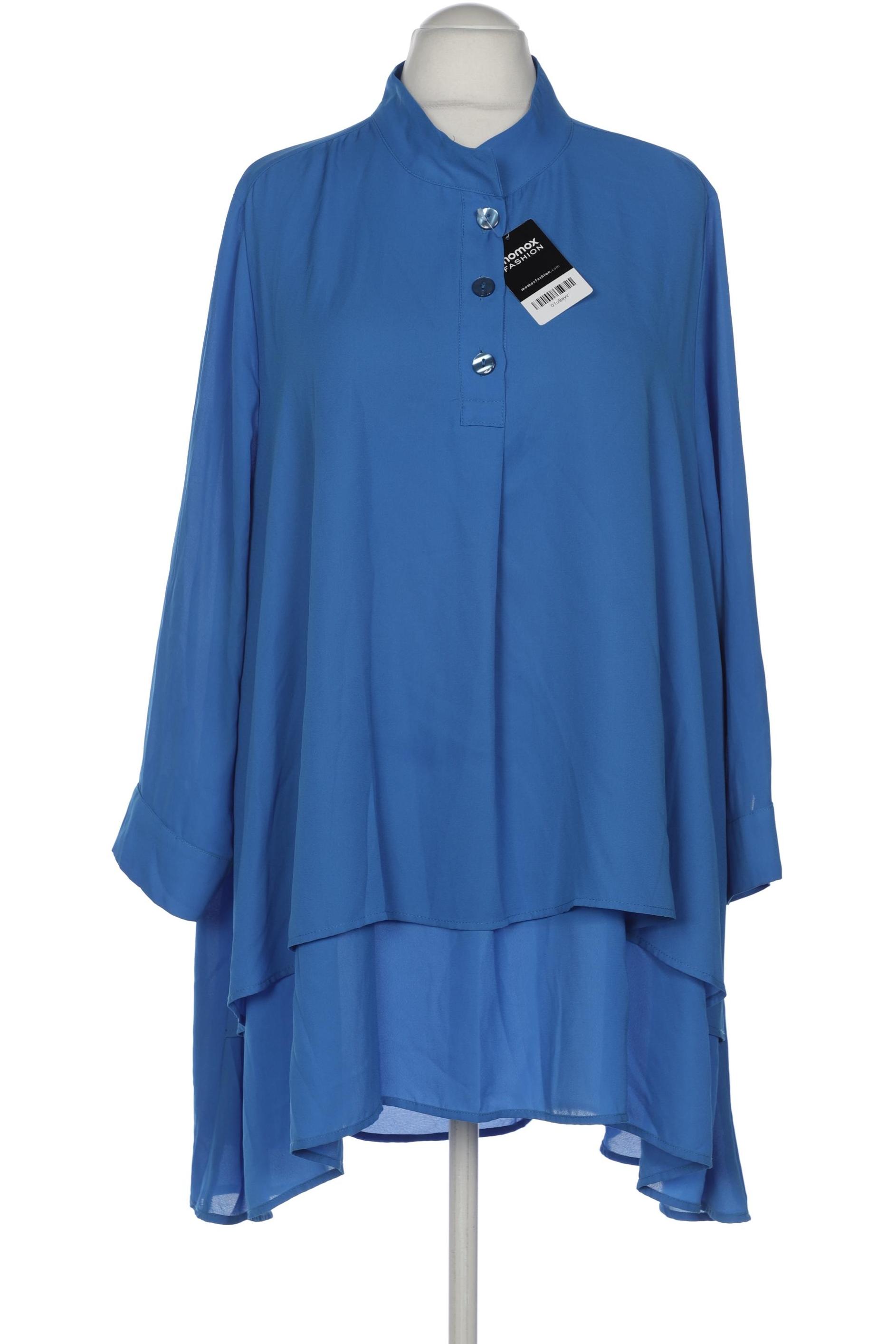 

Ulla Popken Damen Bluse, blau, Gr. 52