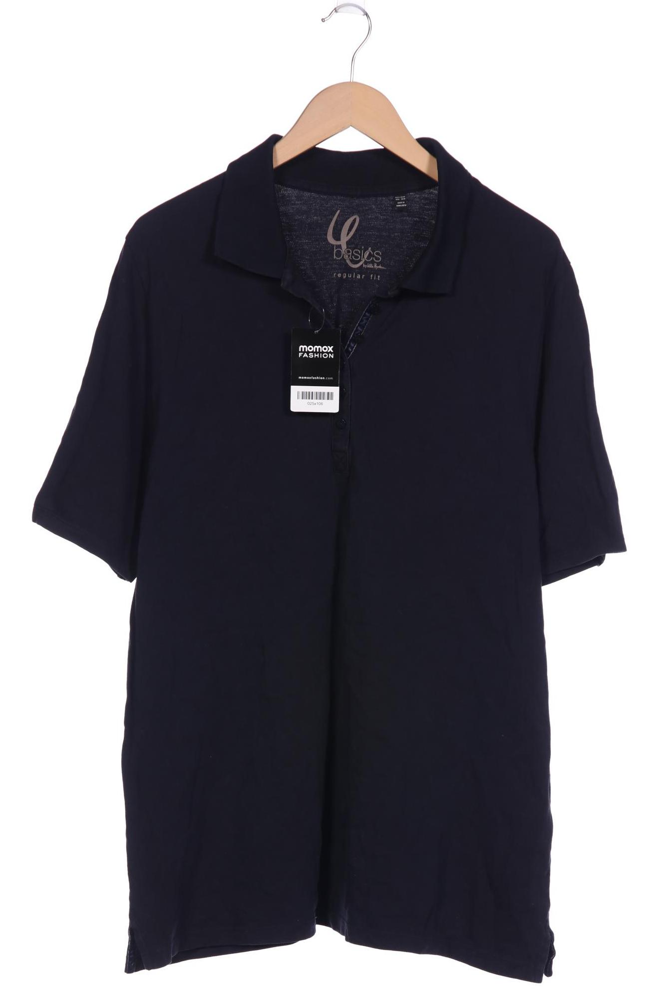 

Ulla Popken Damen Poloshirt, marineblau