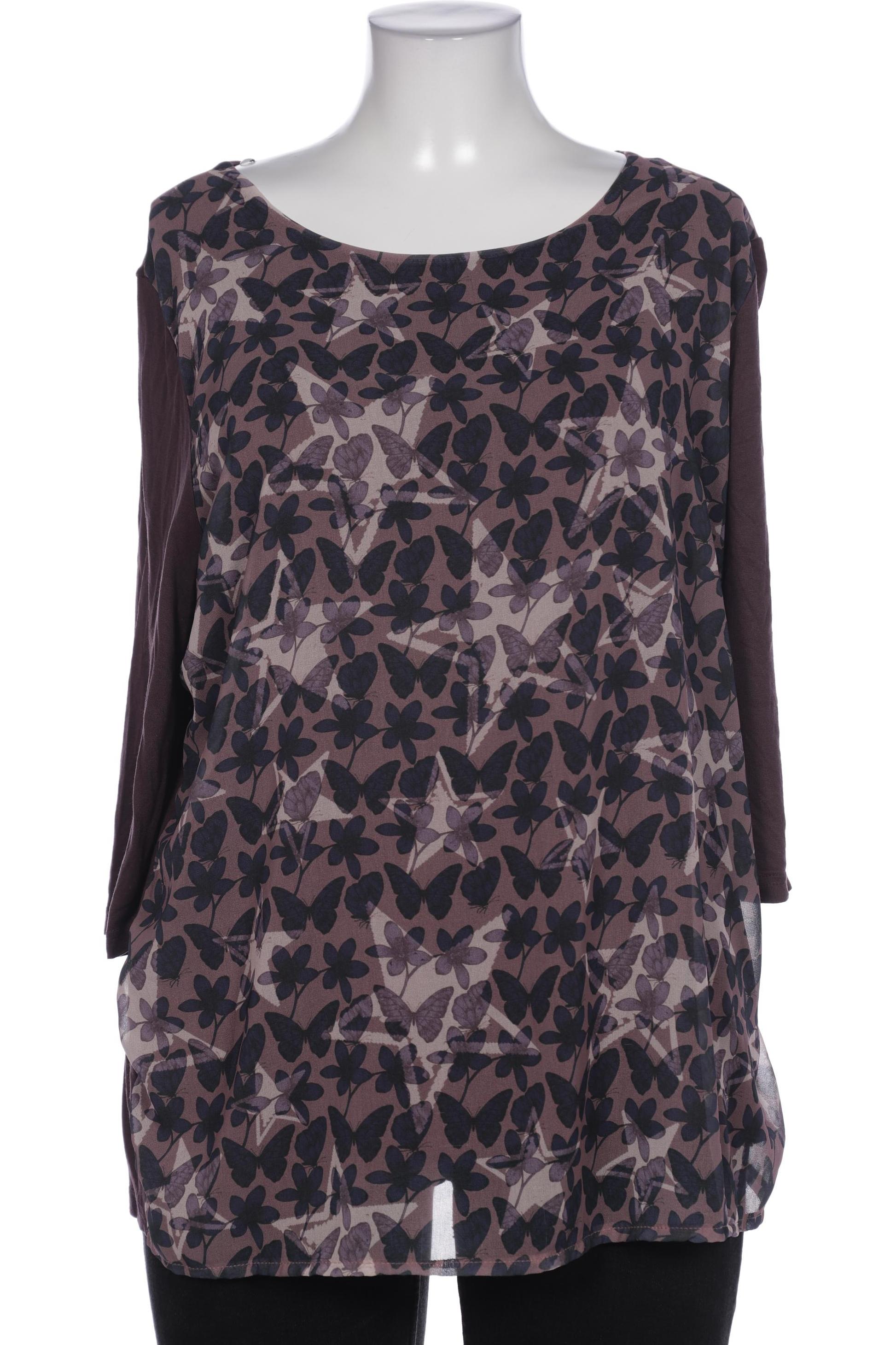 

Ulla Popken Damen Bluse, flieder, Gr. 48