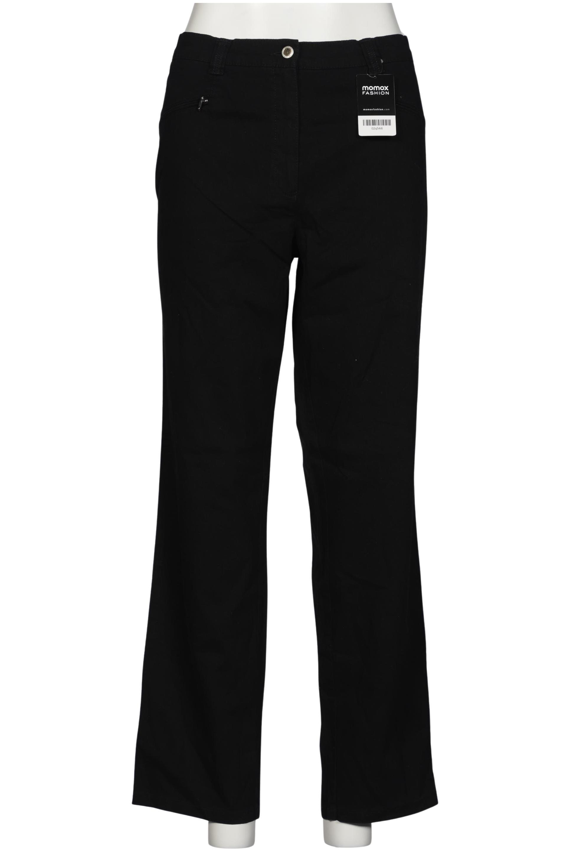 

Ulla Popken Damen Stoffhose, schwarz, Gr. 48