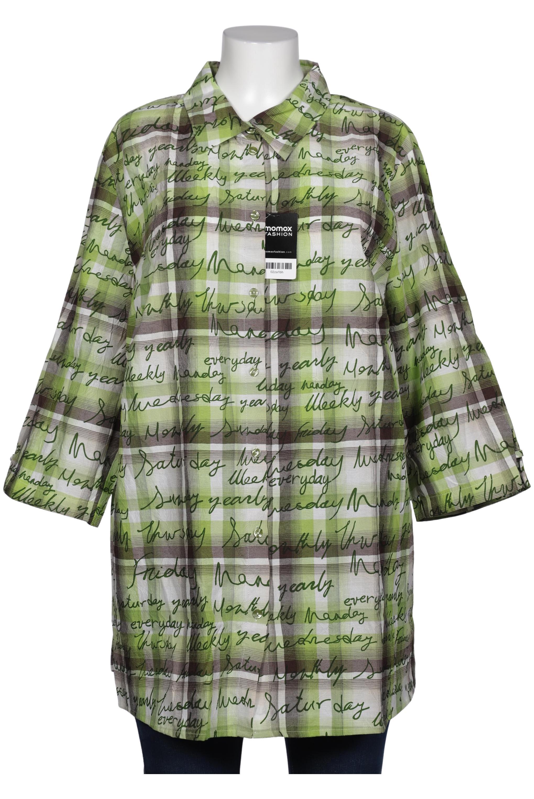 

Ulla Popken Damen Bluse, grün, Gr. 50