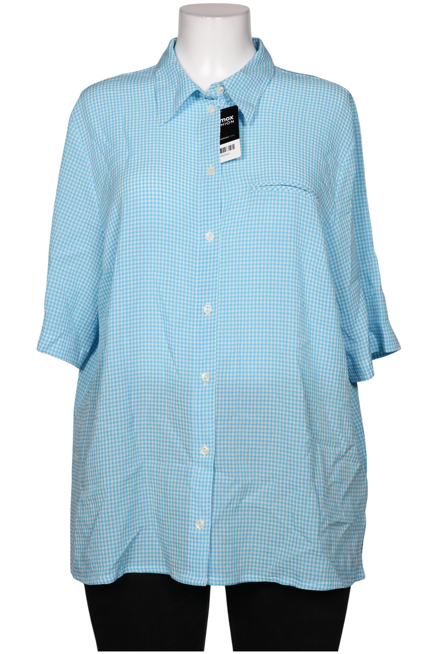 

Ulla Popken Damen Bluse, blau, Gr. 46