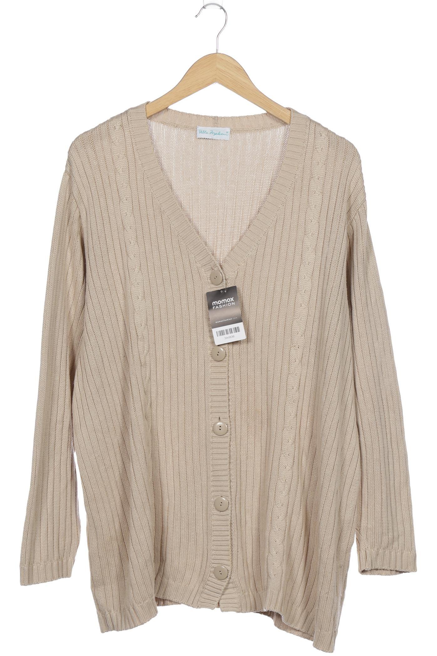 

Ulla Popken Damen Strickjacke, beige, Gr. 46