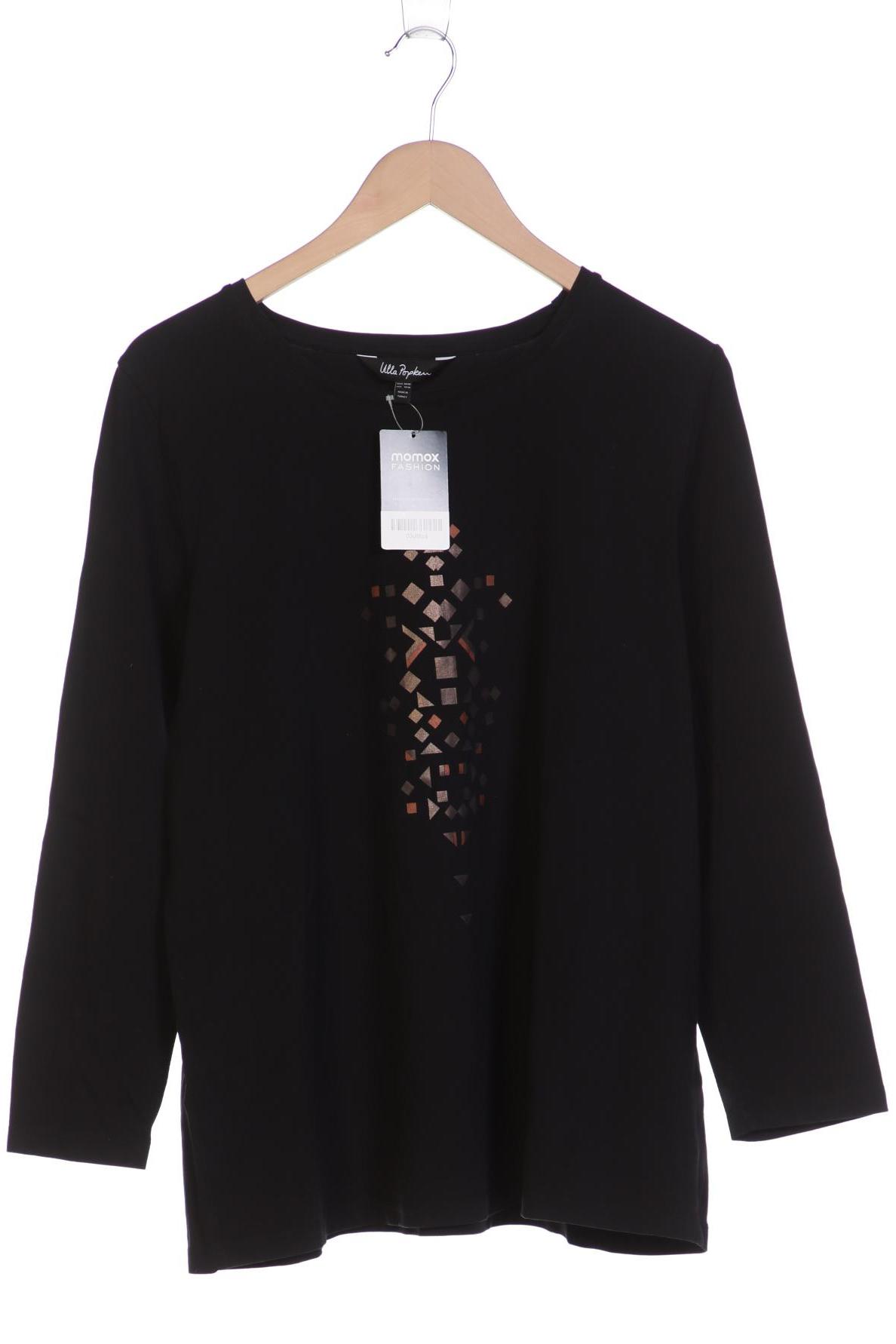 

Ulla Popken Damen Langarmshirt, schwarz