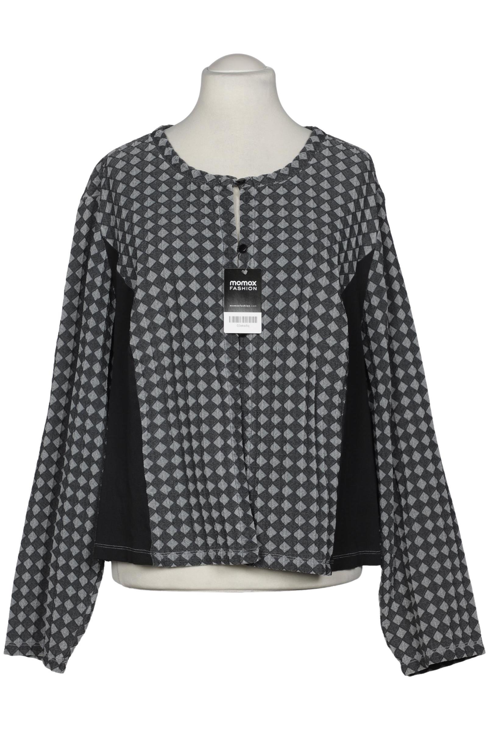 

Ulla Popken Damen Bluse, grau, Gr. 52