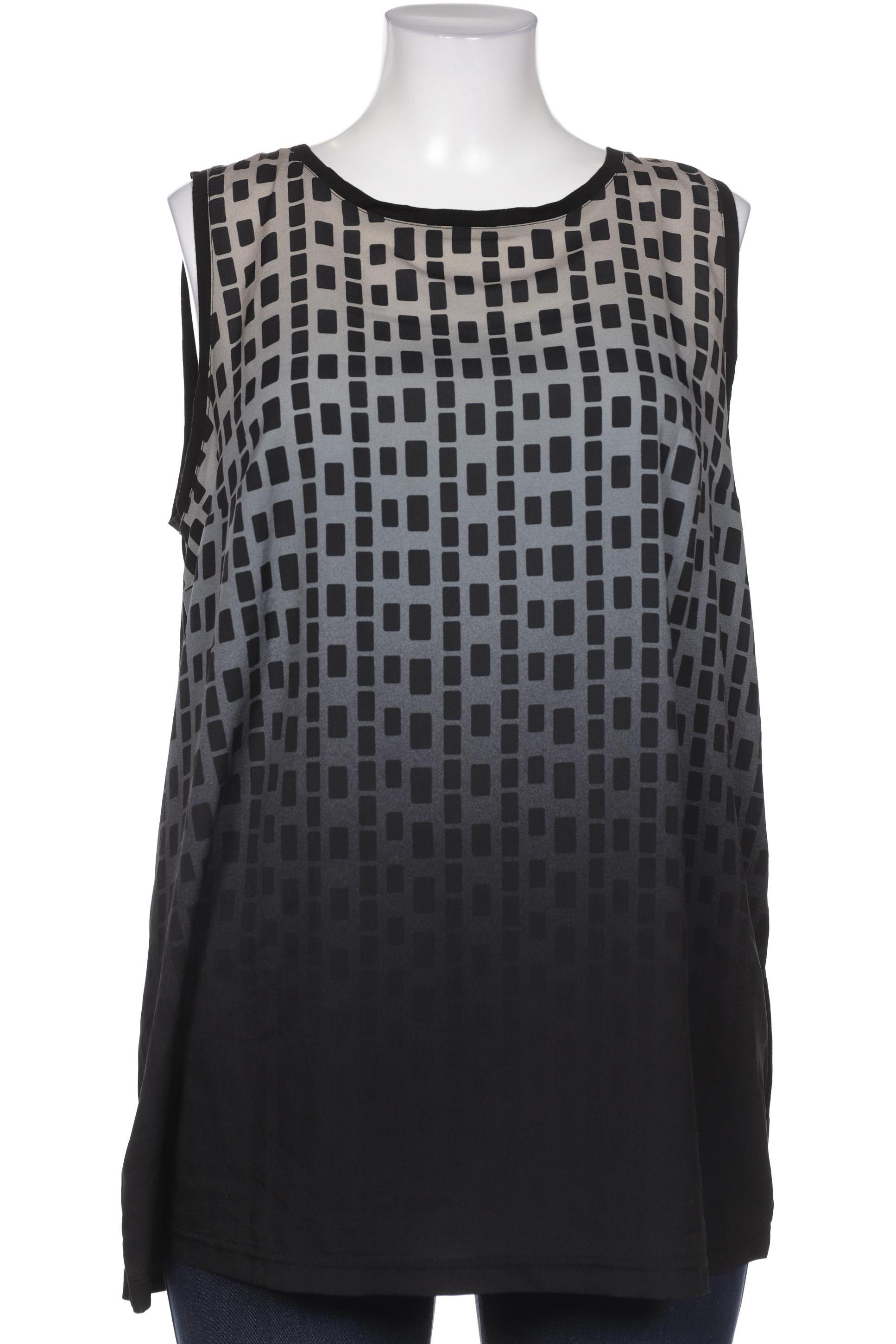 

Ulla Popken Damen Bluse, schwarz, Gr. 46