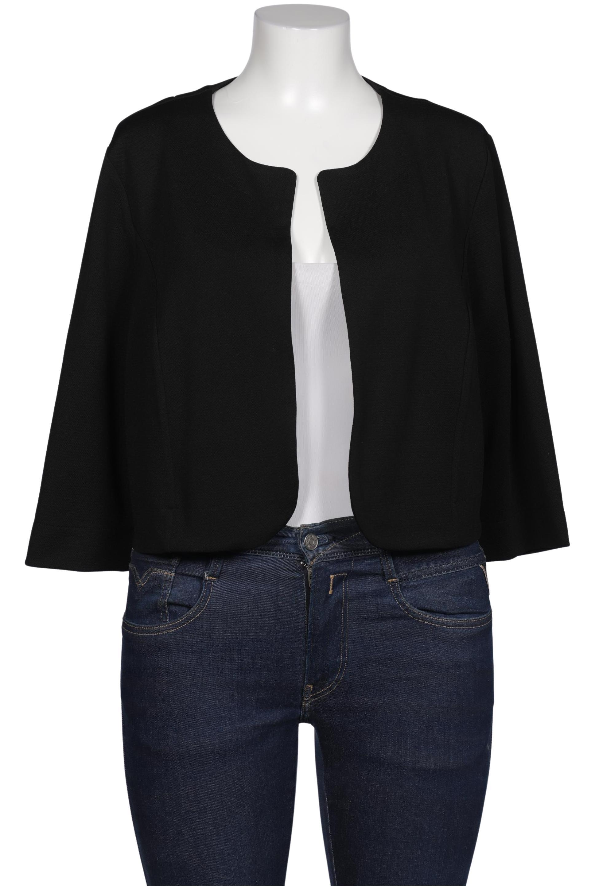 

Ulla Popken Damen Blazer, schwarz, Gr. 46