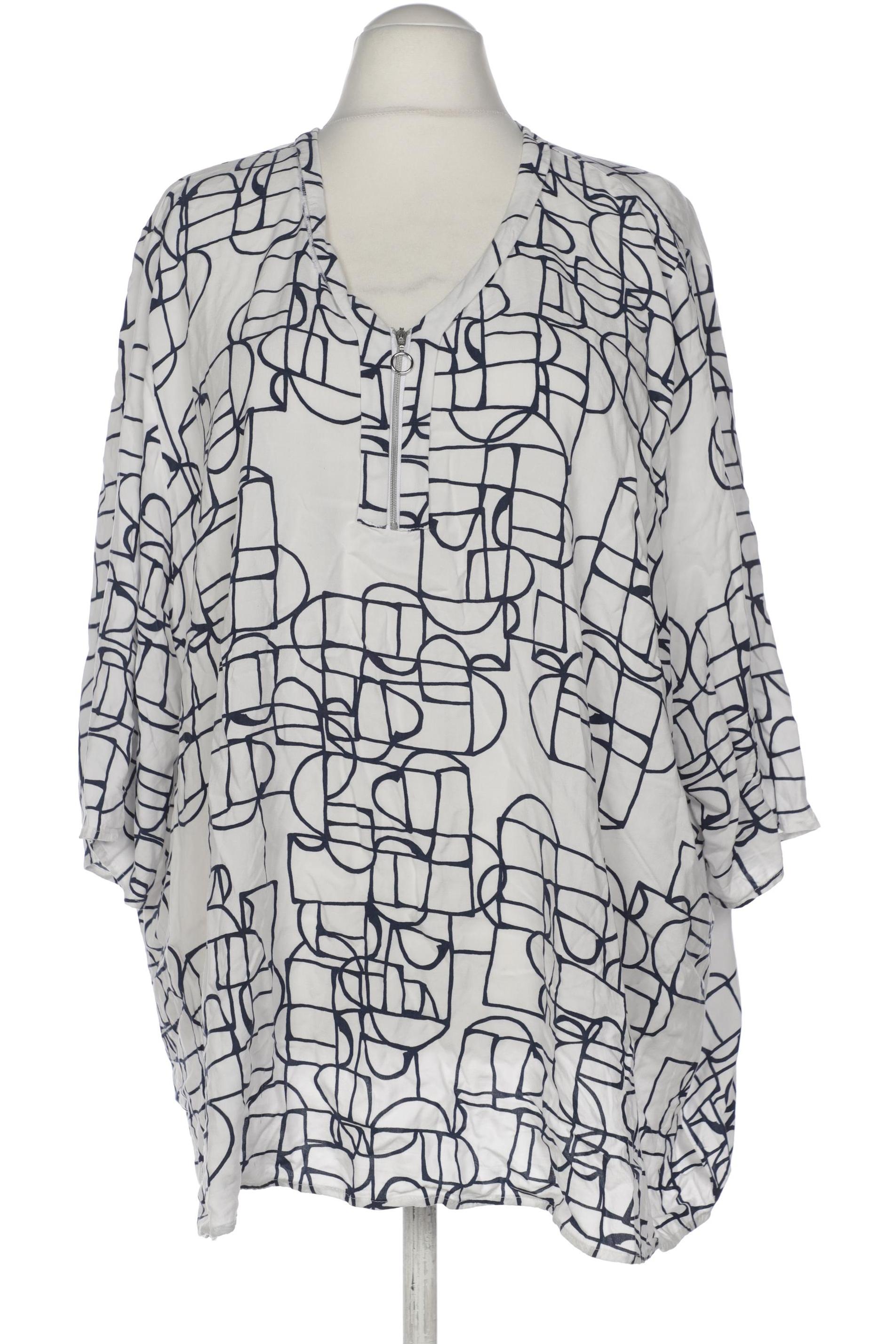 

Ulla Popken Damen Bluse, weiß, Gr. 58