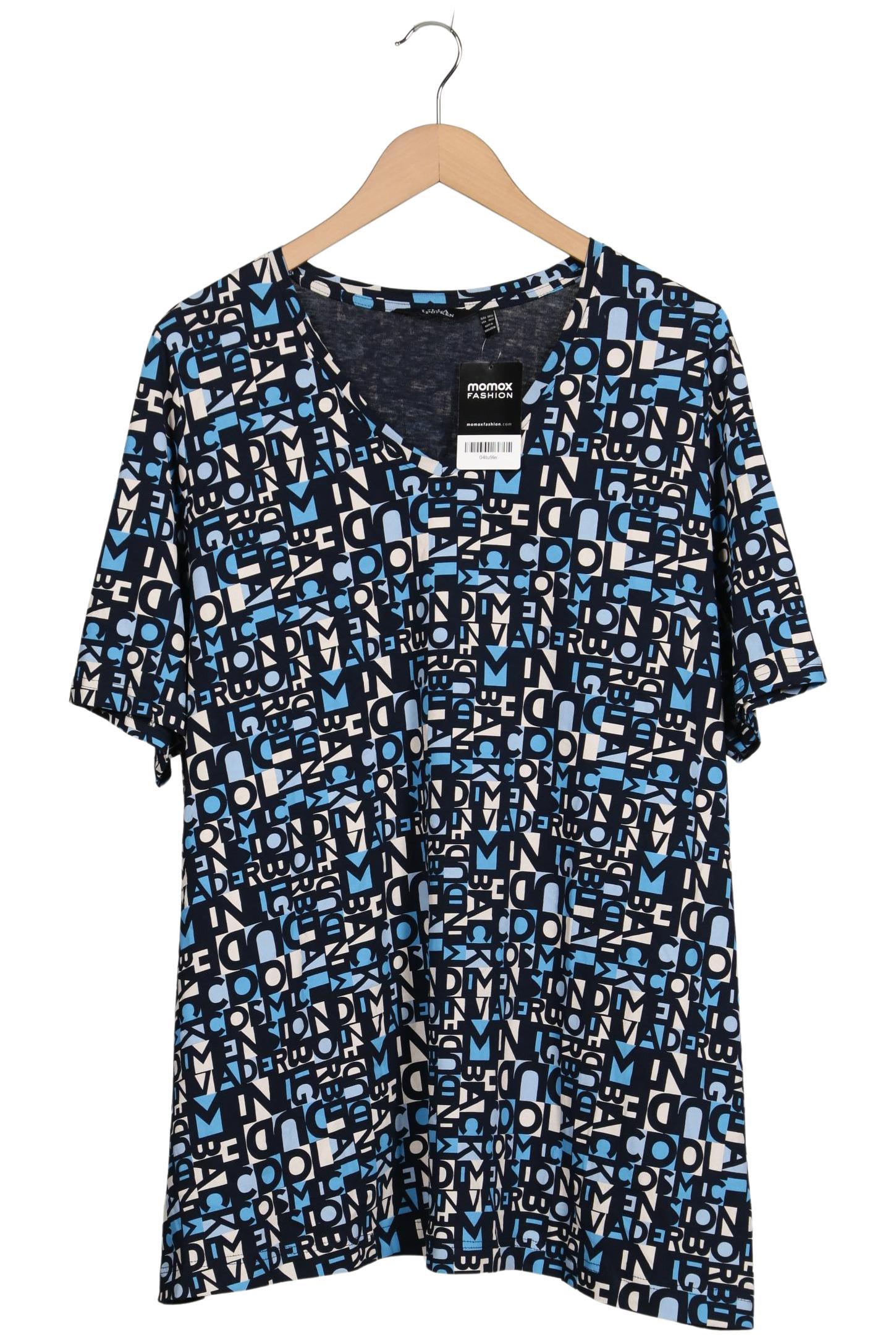 

Ulla Popken Damen T-Shirt, blau, Gr. 50