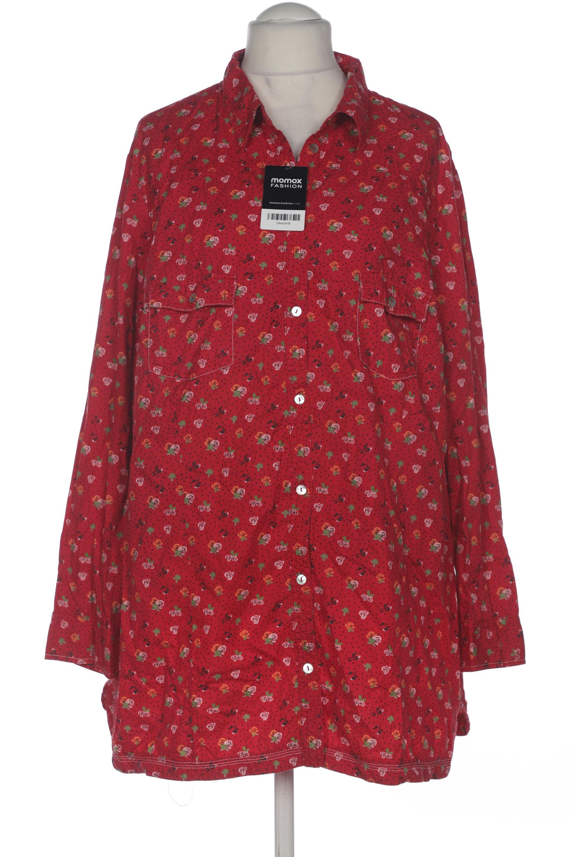 

Ulla Popken Damen Bluse, rot, Gr. 54