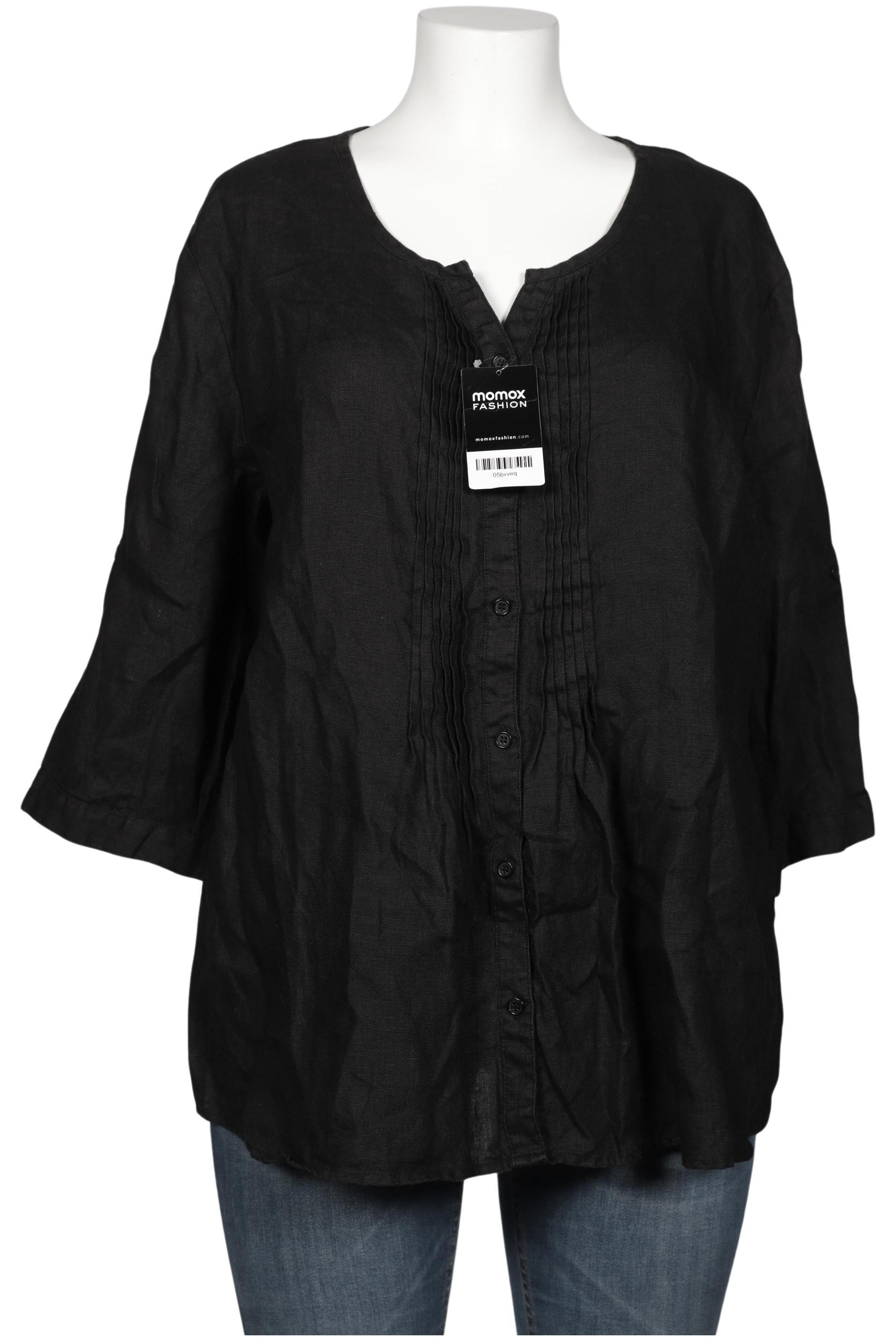 

Ulla Popken Damen Bluse, schwarz, Gr. 46