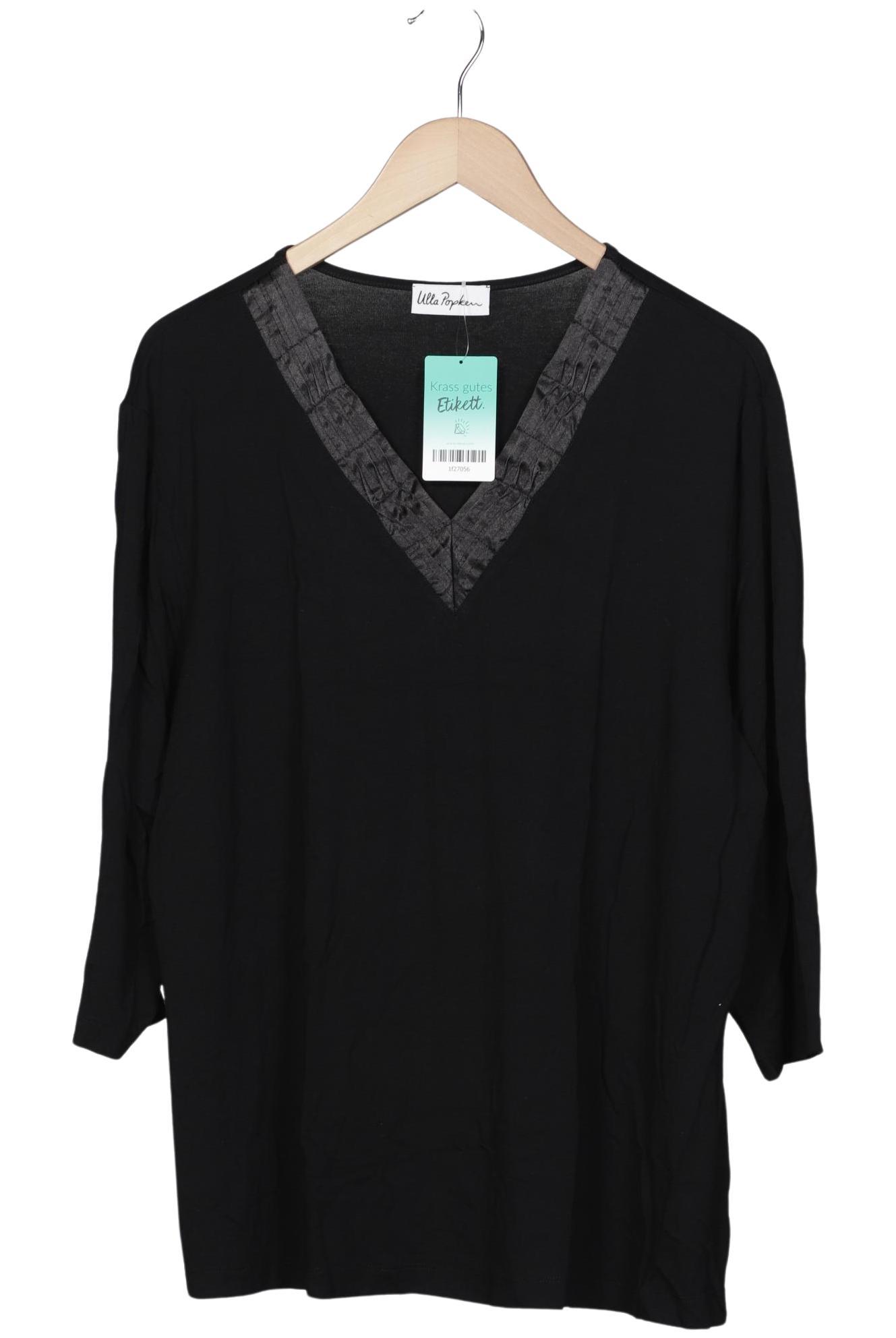 

Ulla Popken Damen Langarmshirt, schwarz, Gr. 50