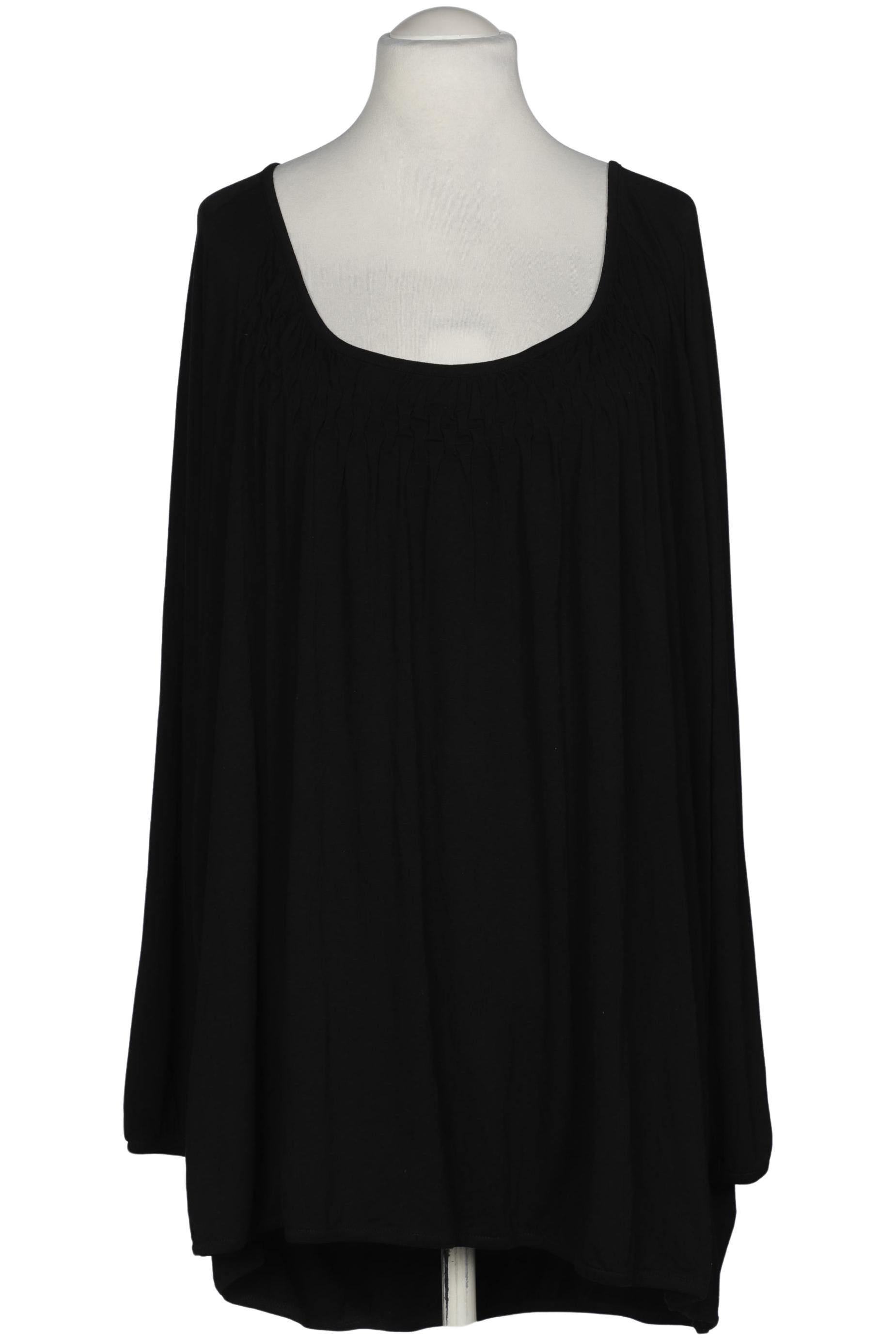 

Ulla Popken Damen Langarmshirt, schwarz, Gr. 54