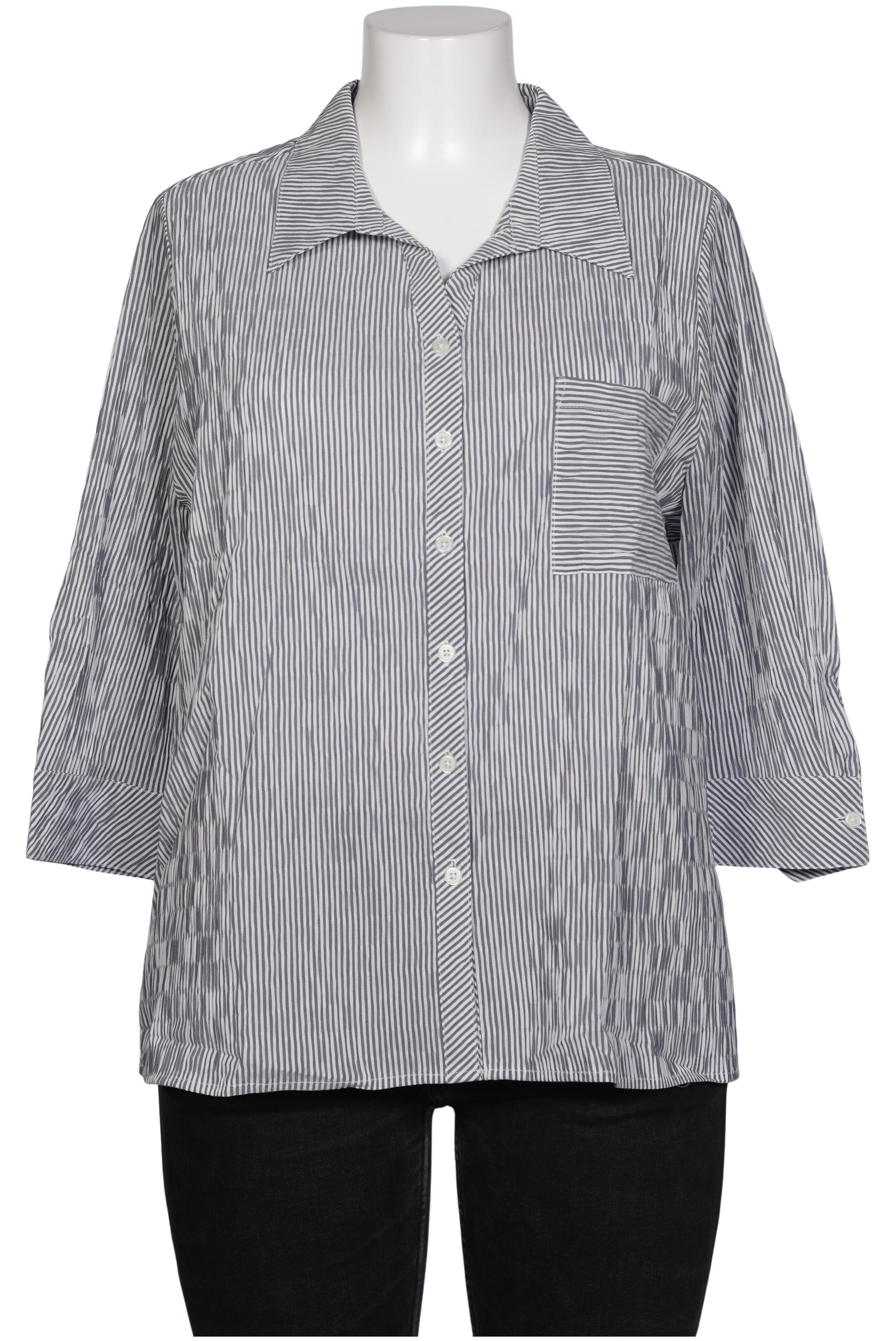 

Ulla Popken Damen Bluse, grau, Gr. 48