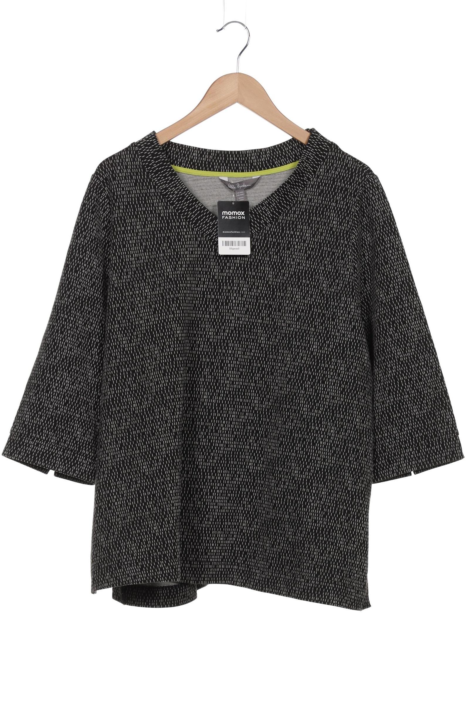 

Ulla Popken Damen Sweatshirt, schwarz, Gr. 50