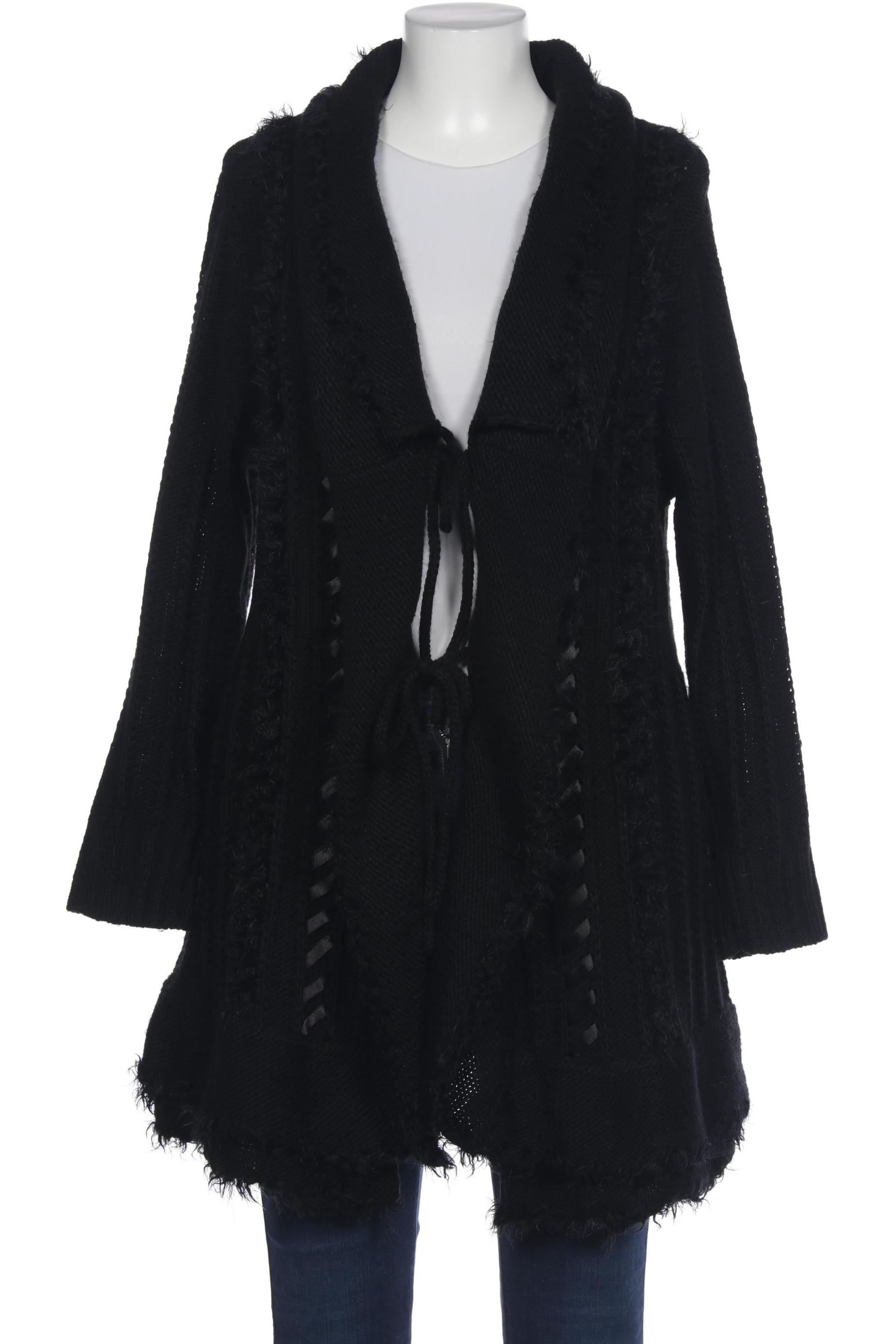 

Ulla Popken Damen Strickjacke, schwarz, Gr. 46