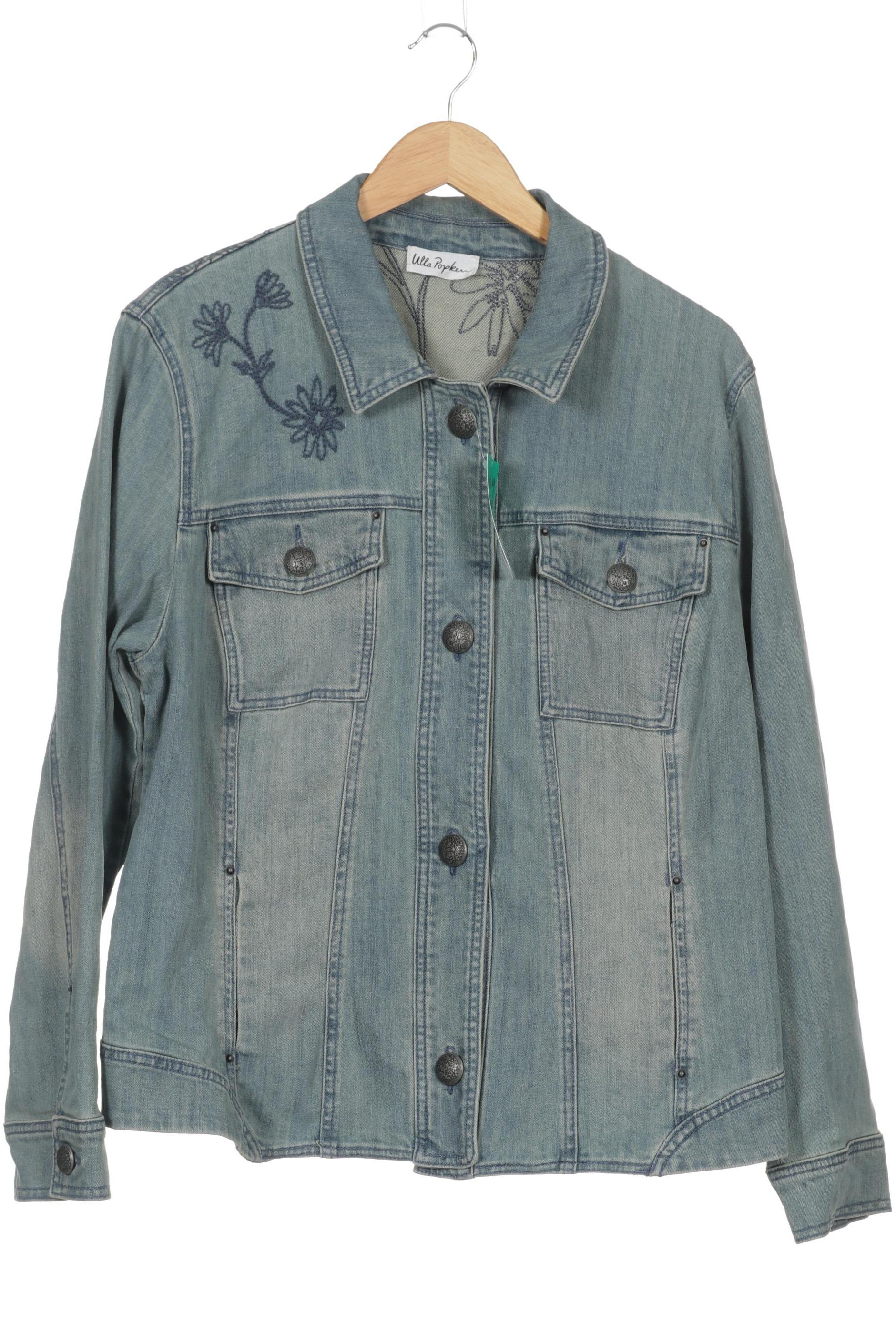 

Ulla Popken Damen Jacke, blau, Gr. 38