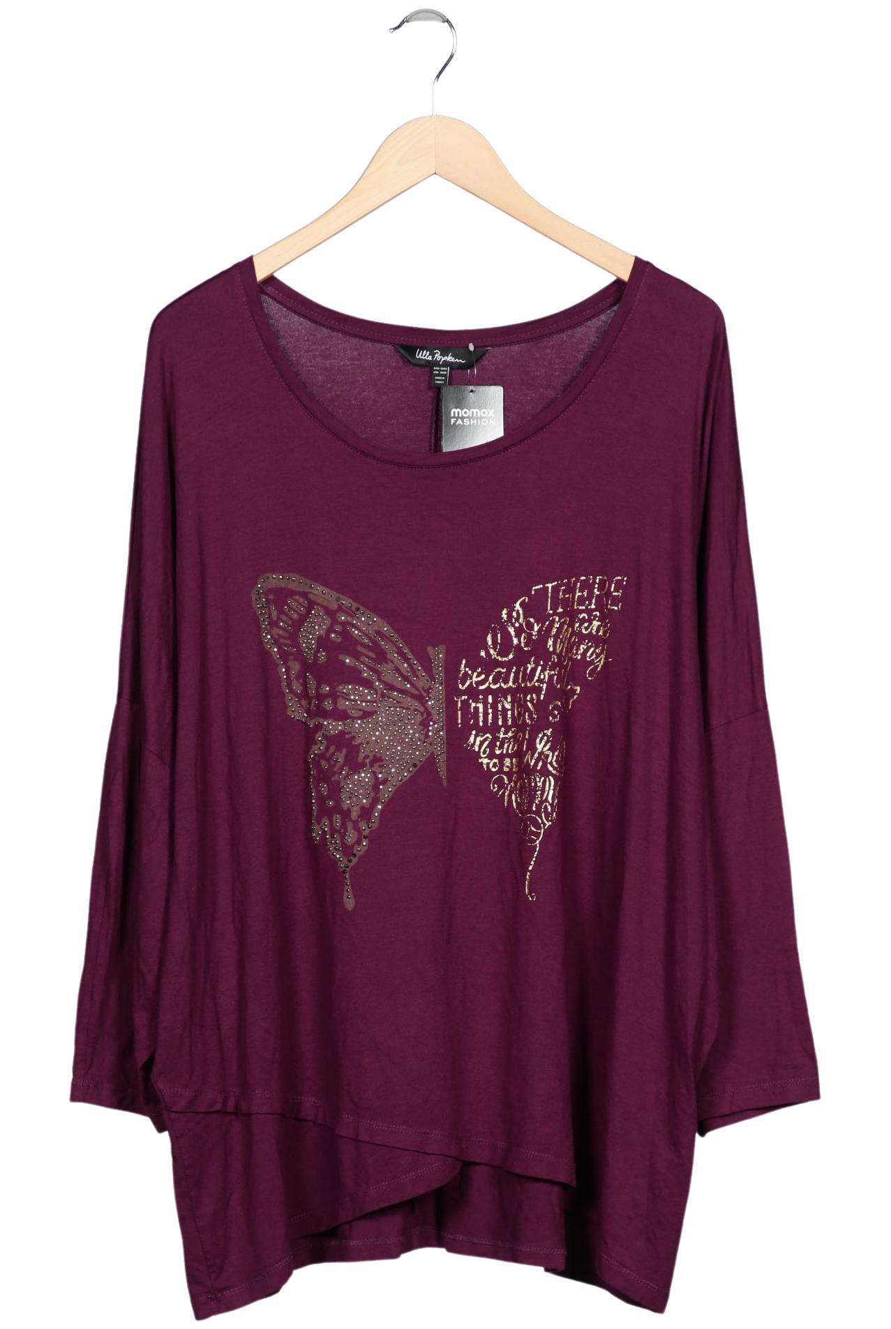 

Ulla Popken Damen Langarmshirt, flieder, Gr. 50