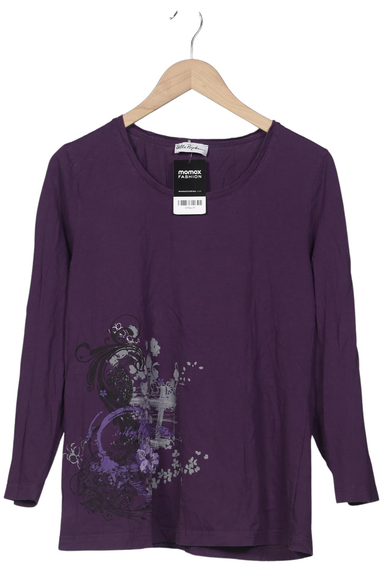 

Ulla Popken Damen Langarmshirt, flieder, Gr. 42