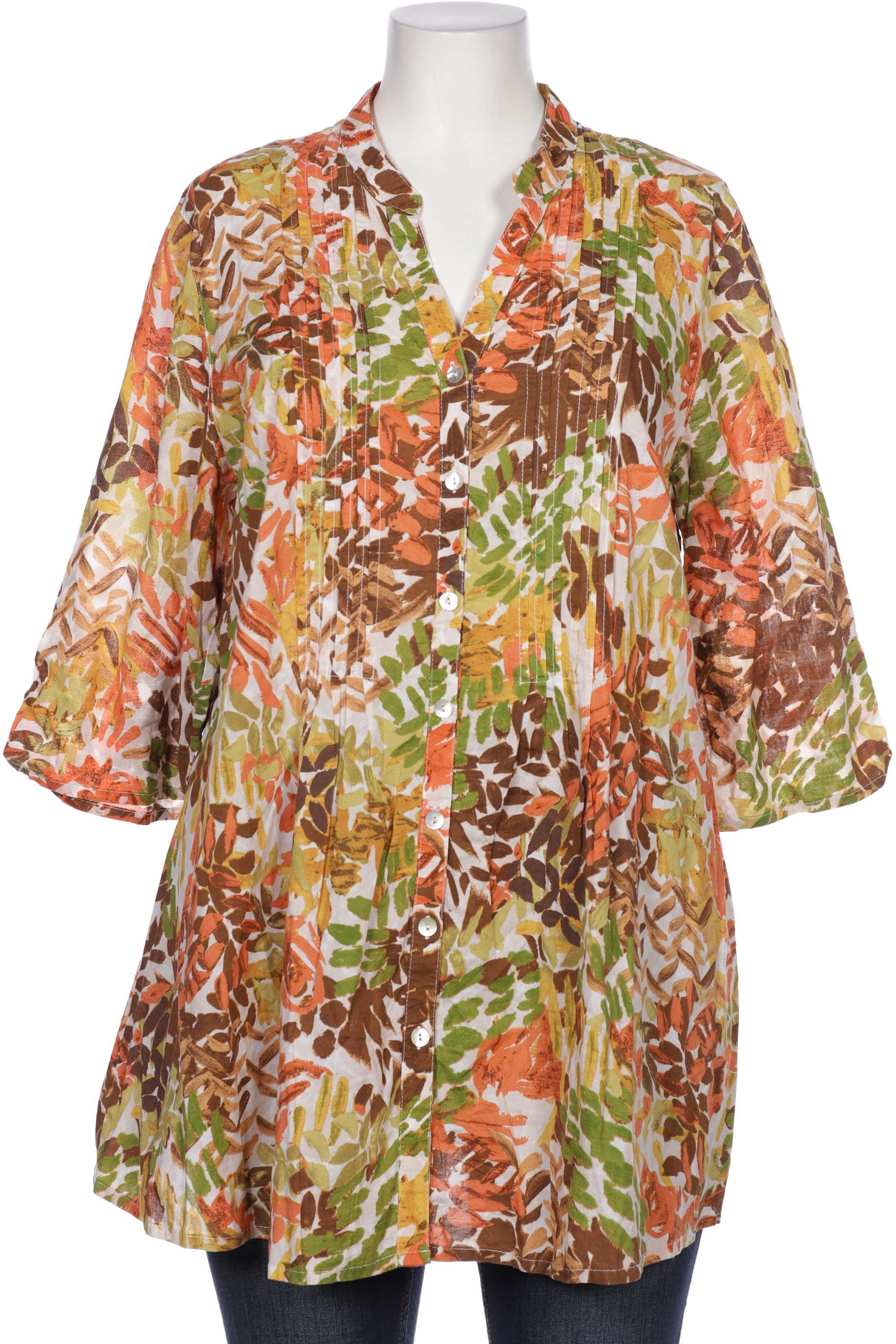 

Ulla Popken Damen Bluse, orange, Gr. 46