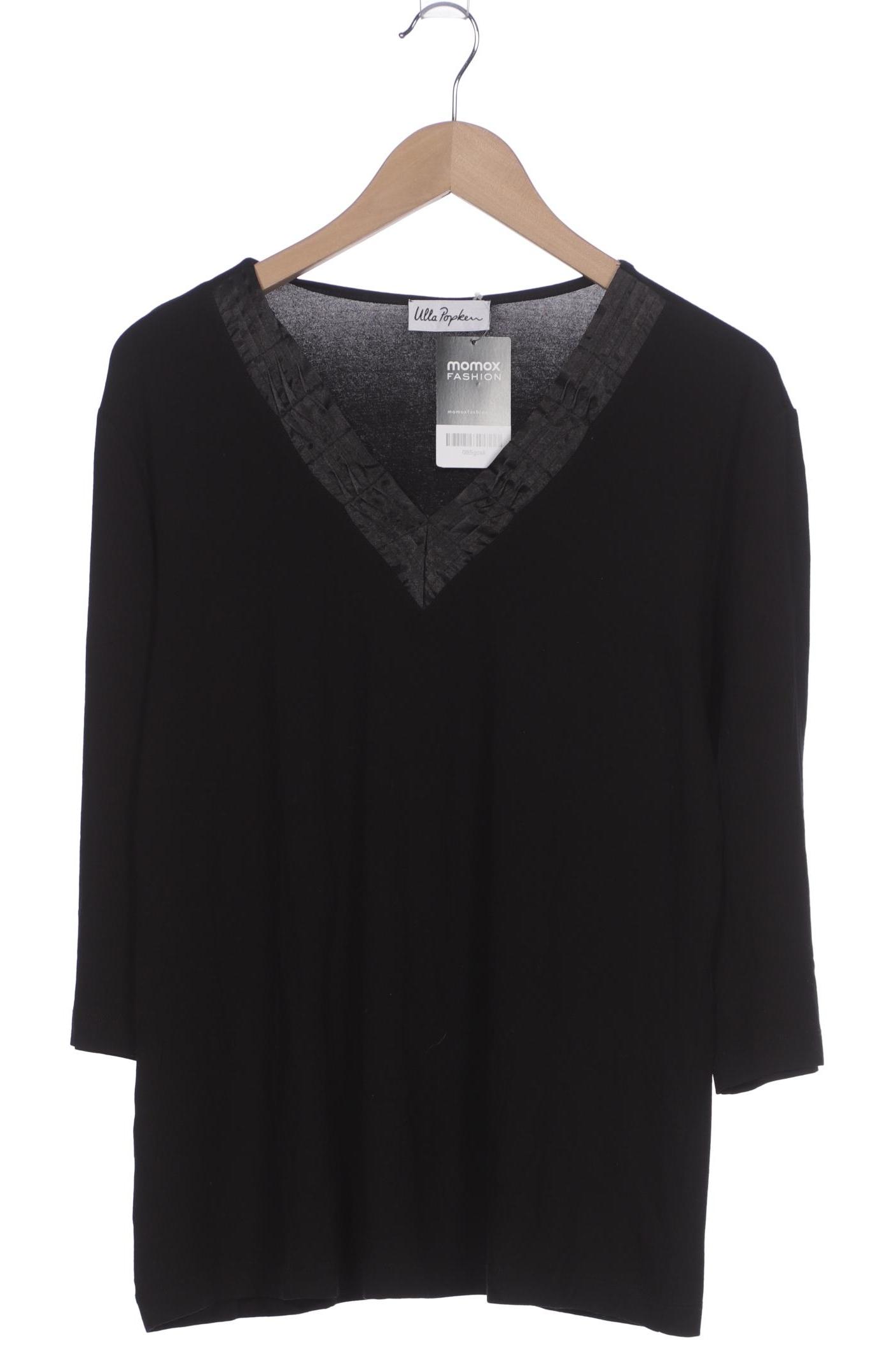 Thumbnail - Ulla Popken Damen Langarmshirt, schwarz, Gr. 42