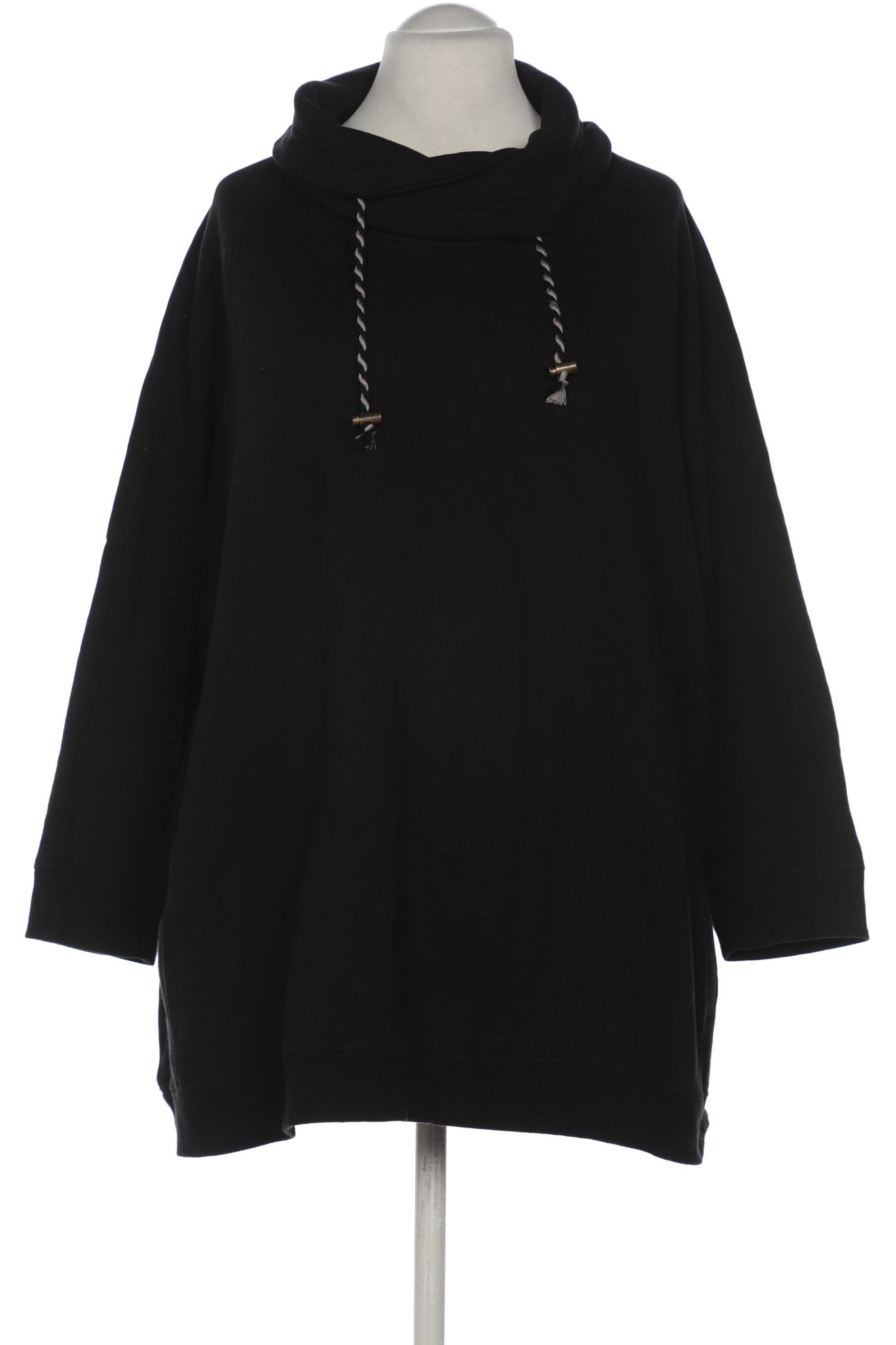

Ulla Popken Damen Sweatshirt, schwarz, Gr. 54
