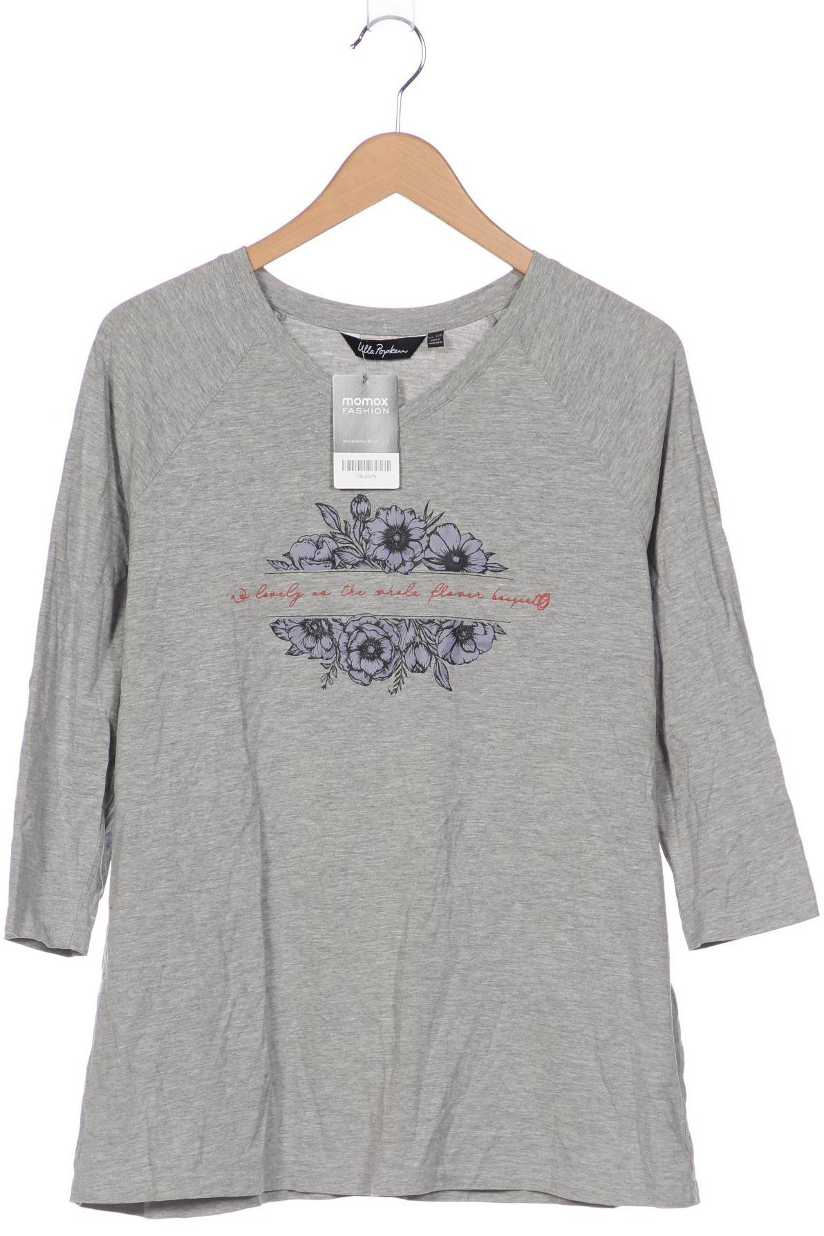 

Ulla Popken Damen Langarmshirt, grau