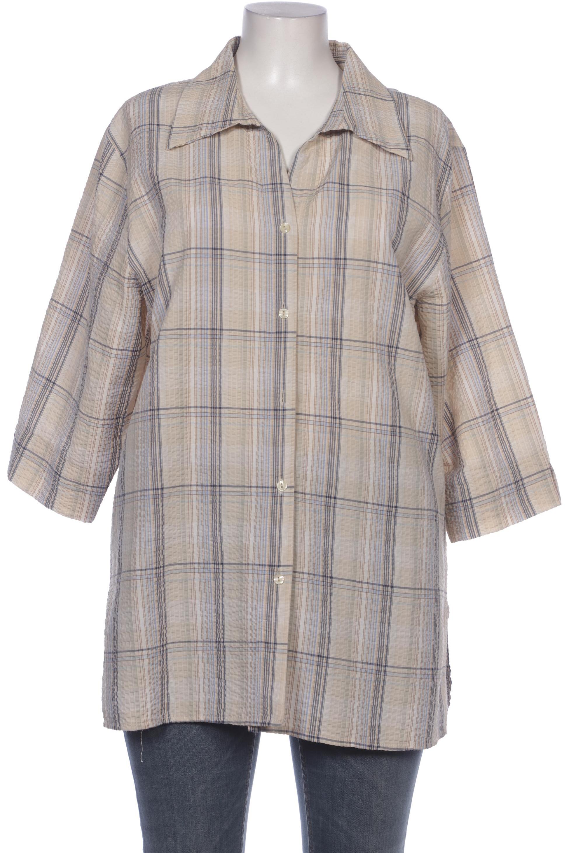 

Ulla Popken Damen Bluse, beige, Gr. 46
