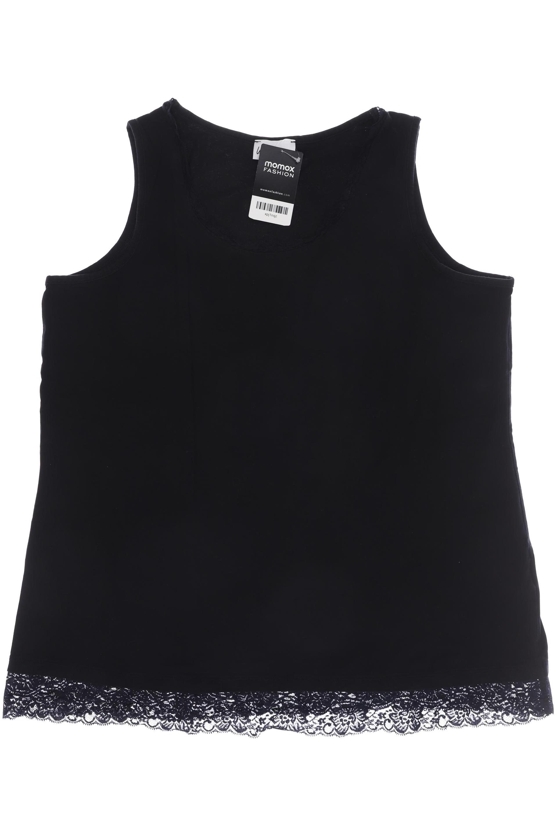 

Ulla Popken Damen Top, schwarz, Gr. 46