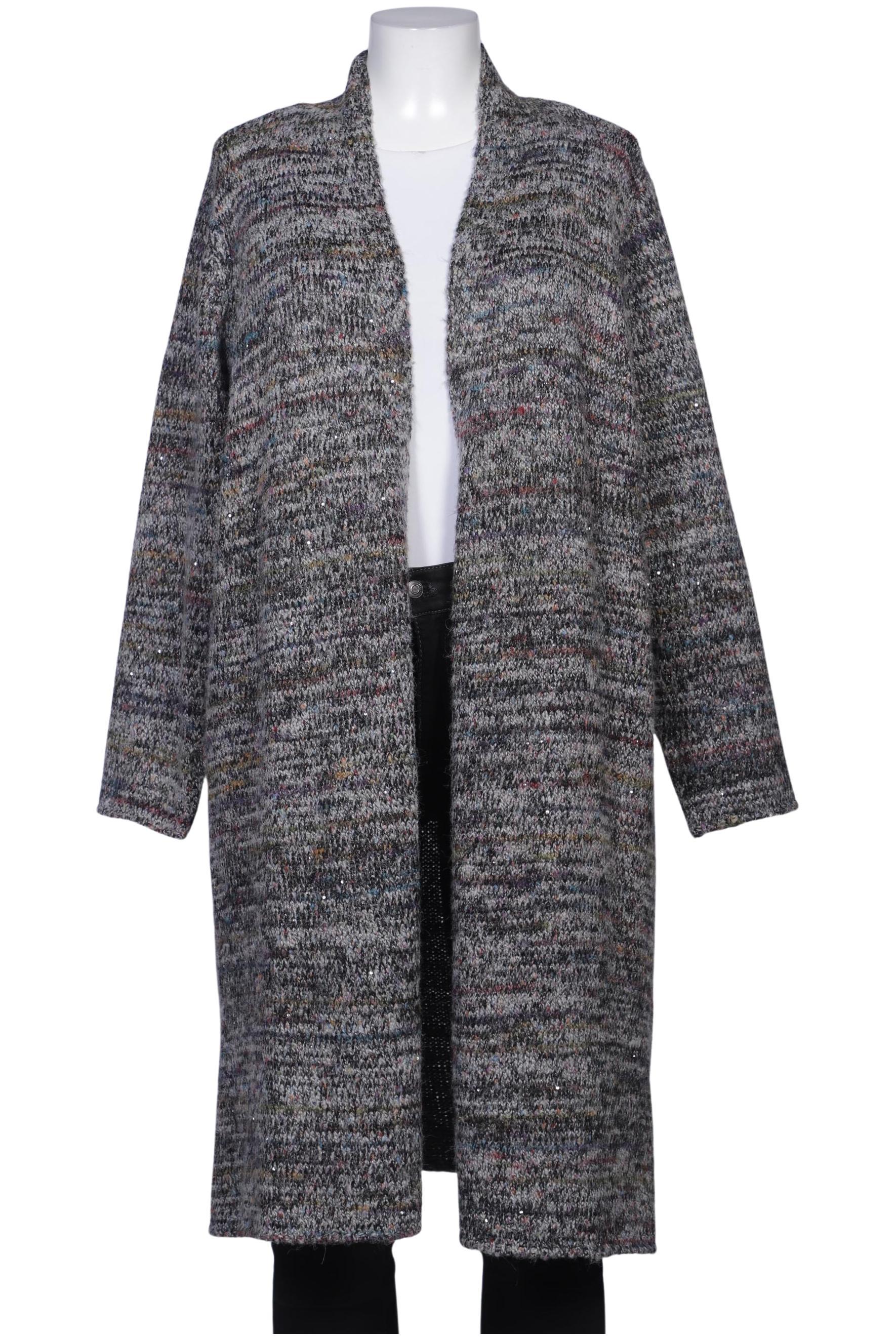 

Ulla Popken Damen Strickjacke, grau, Gr. 50