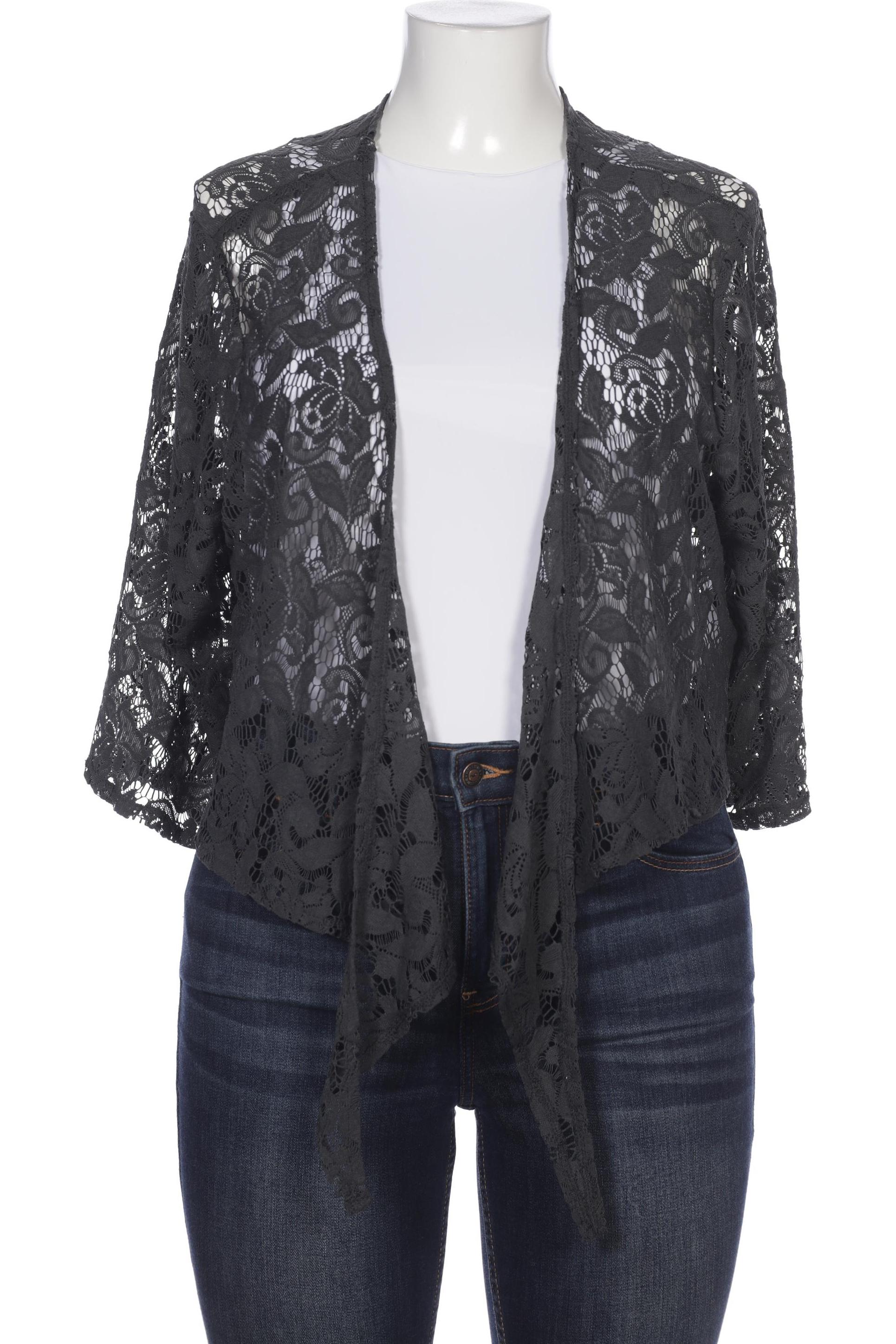 

Ulla Popken Damen Strickjacke, grau