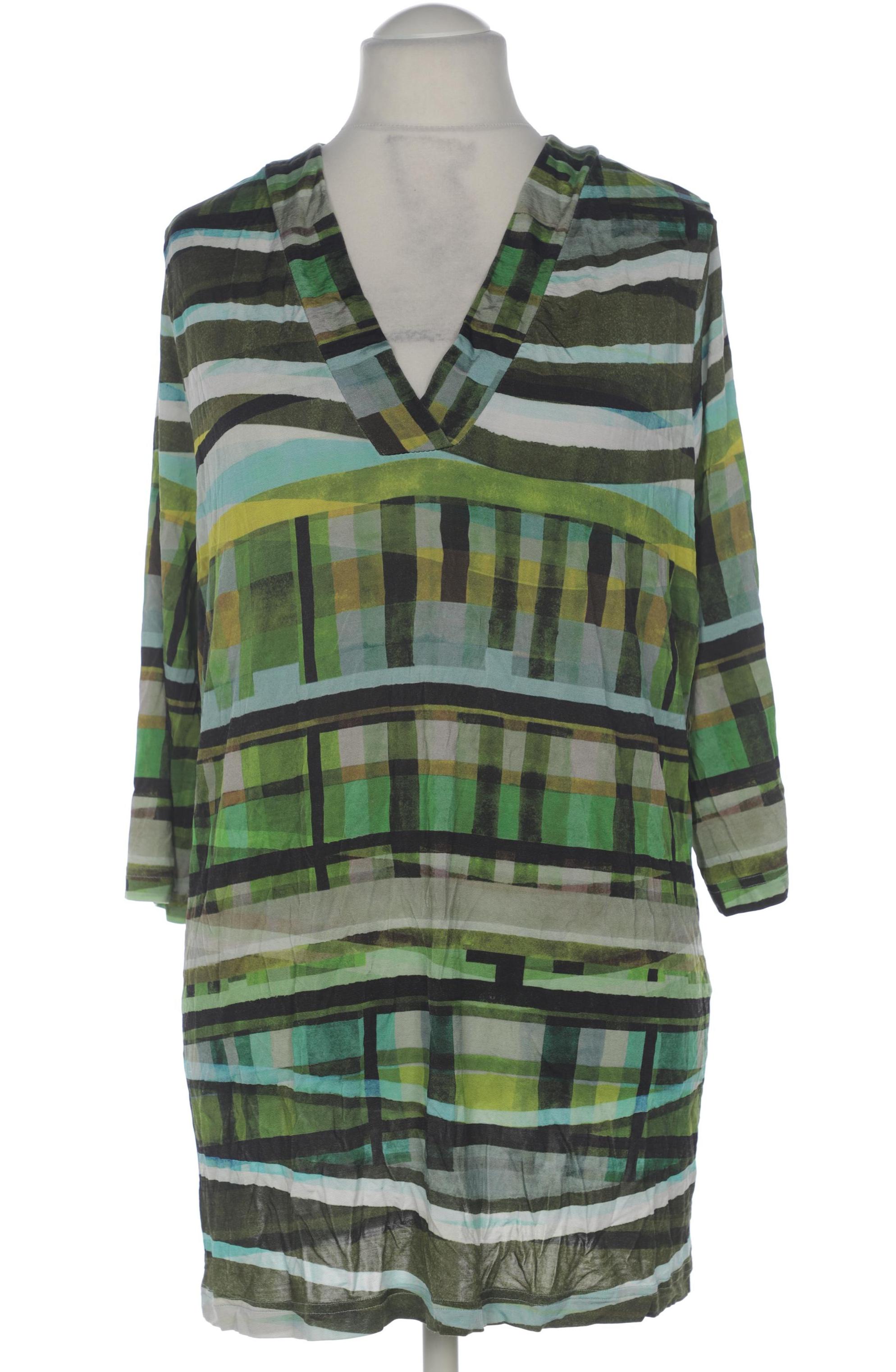 

Ulla Popken Damen Langarmshirt, grün, Gr. 56