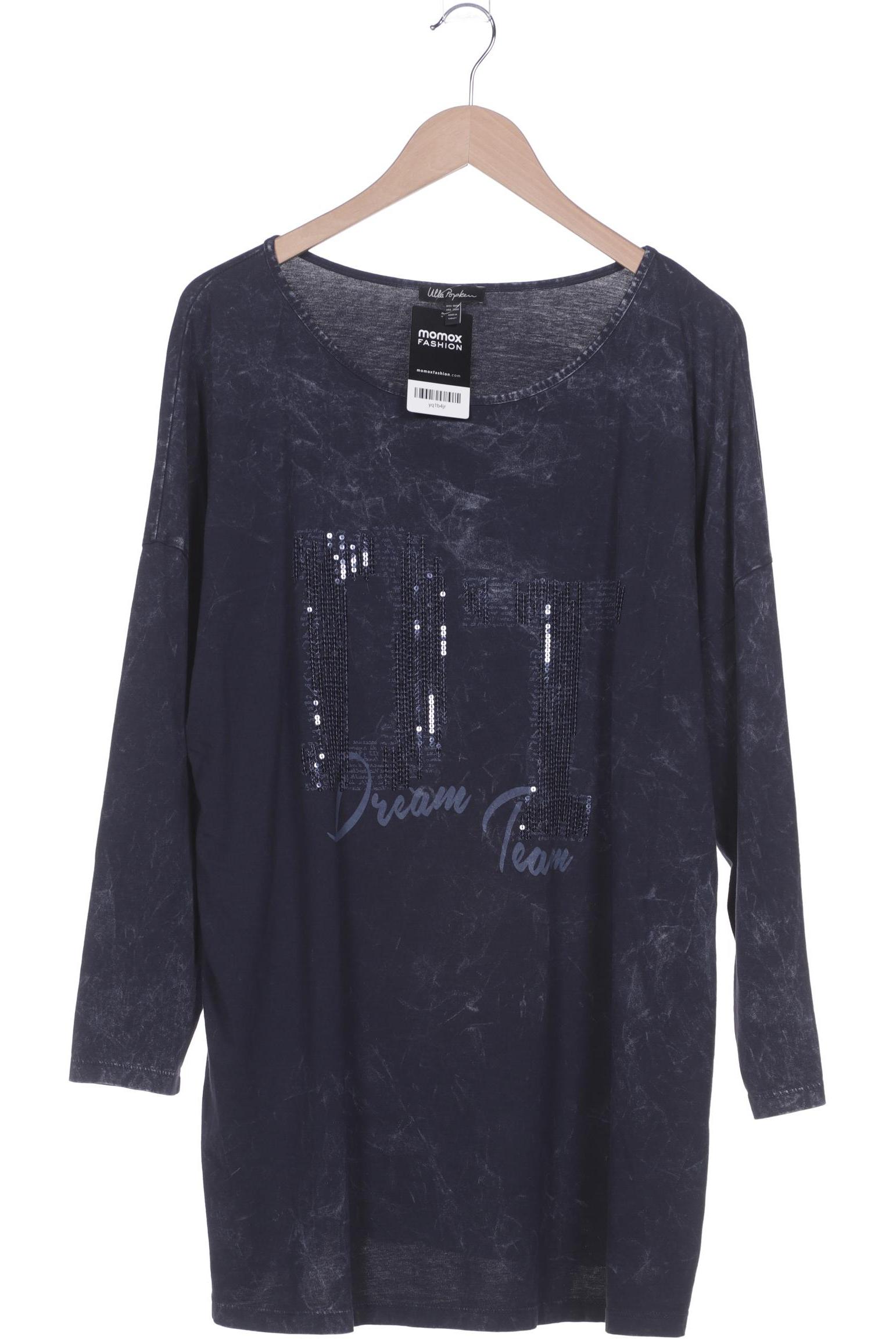 

Ulla Popken Damen Langarmshirt, marineblau, Gr. 50