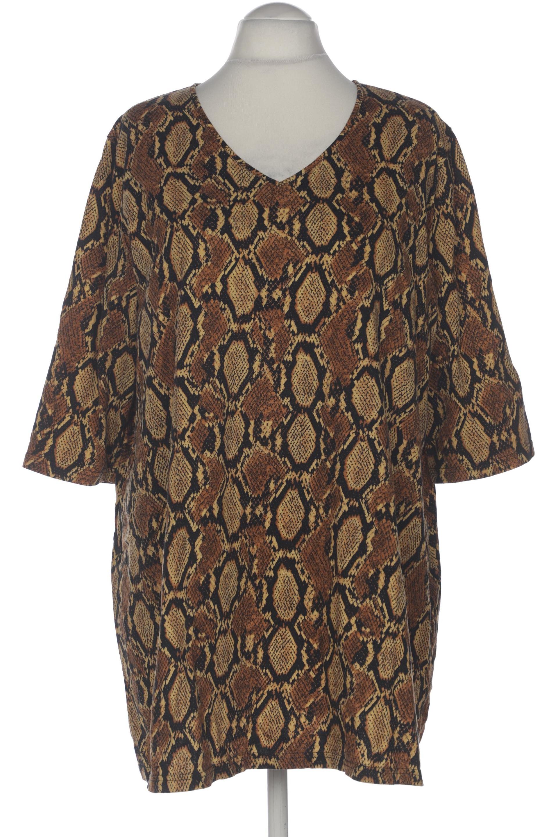 

Ulla Popken Damen T-Shirt, braun, Gr. 54