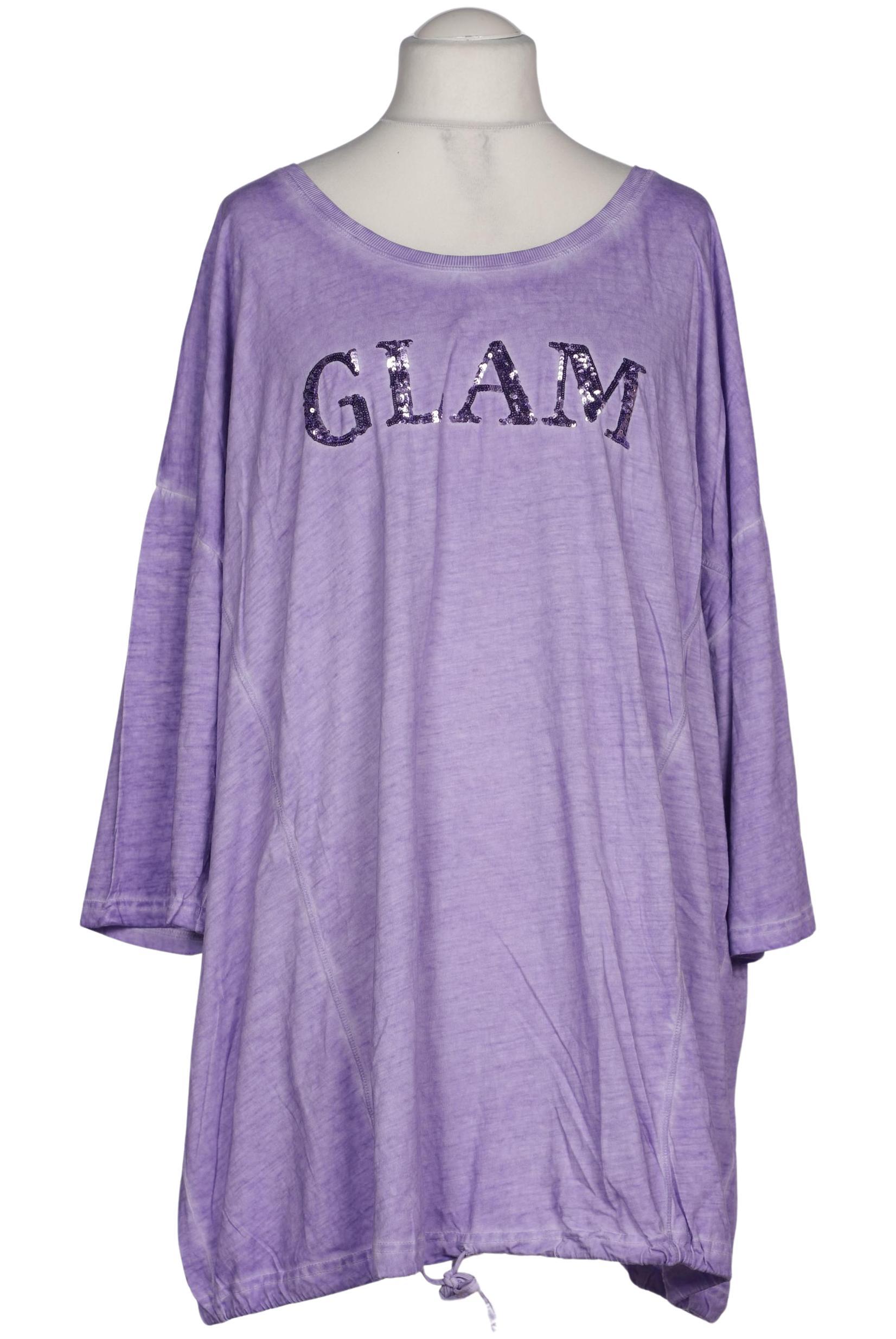 

Ulla Popken Damen T-Shirt, flieder, Gr. 58