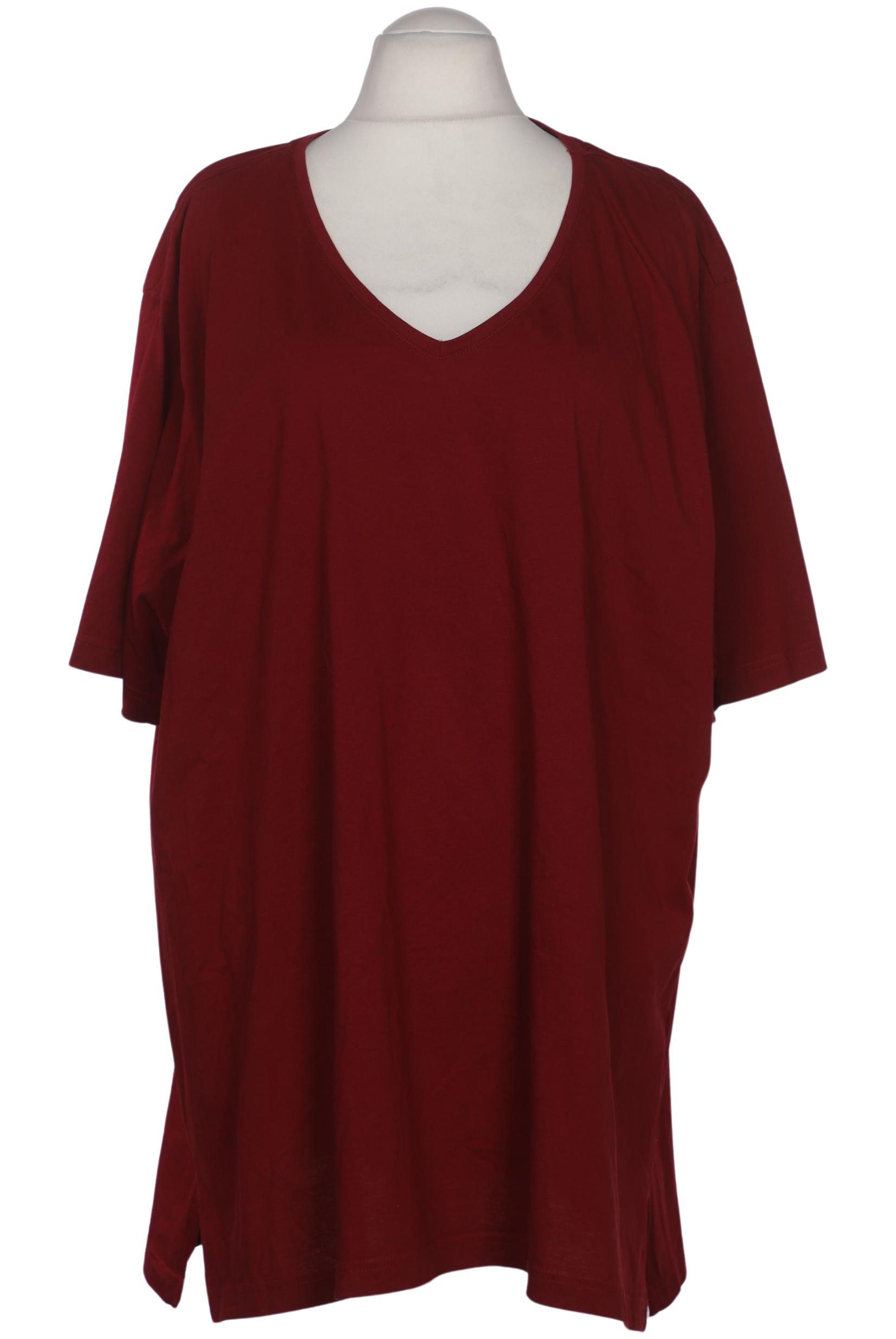 

Ulla Popken Damen T-Shirt, bordeaux, Gr. 58
