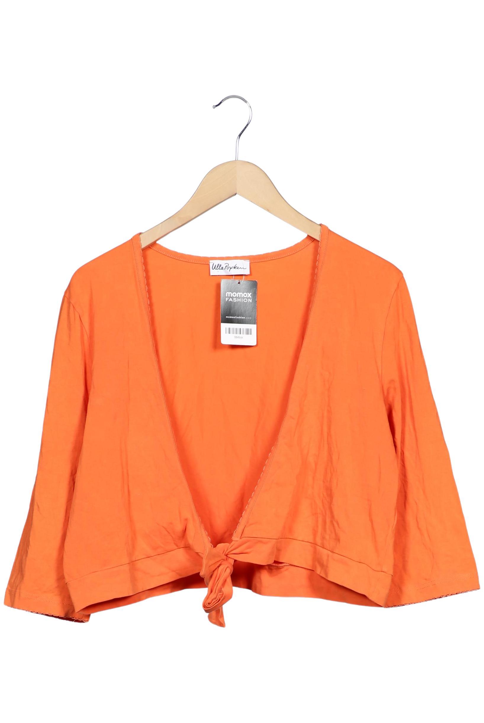 

Ulla Popken Damen Strickjacke, orange, Gr. 46