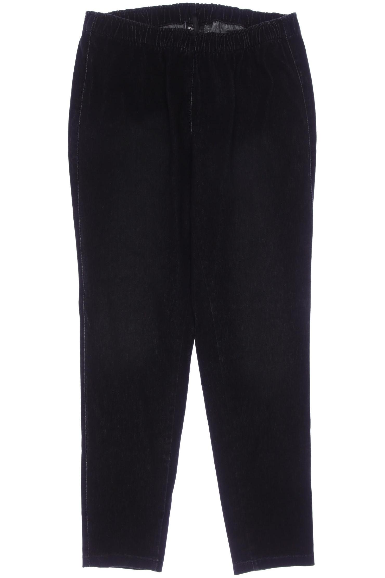 

Ulla Popken Damen Jeans, schwarz, Gr. 44