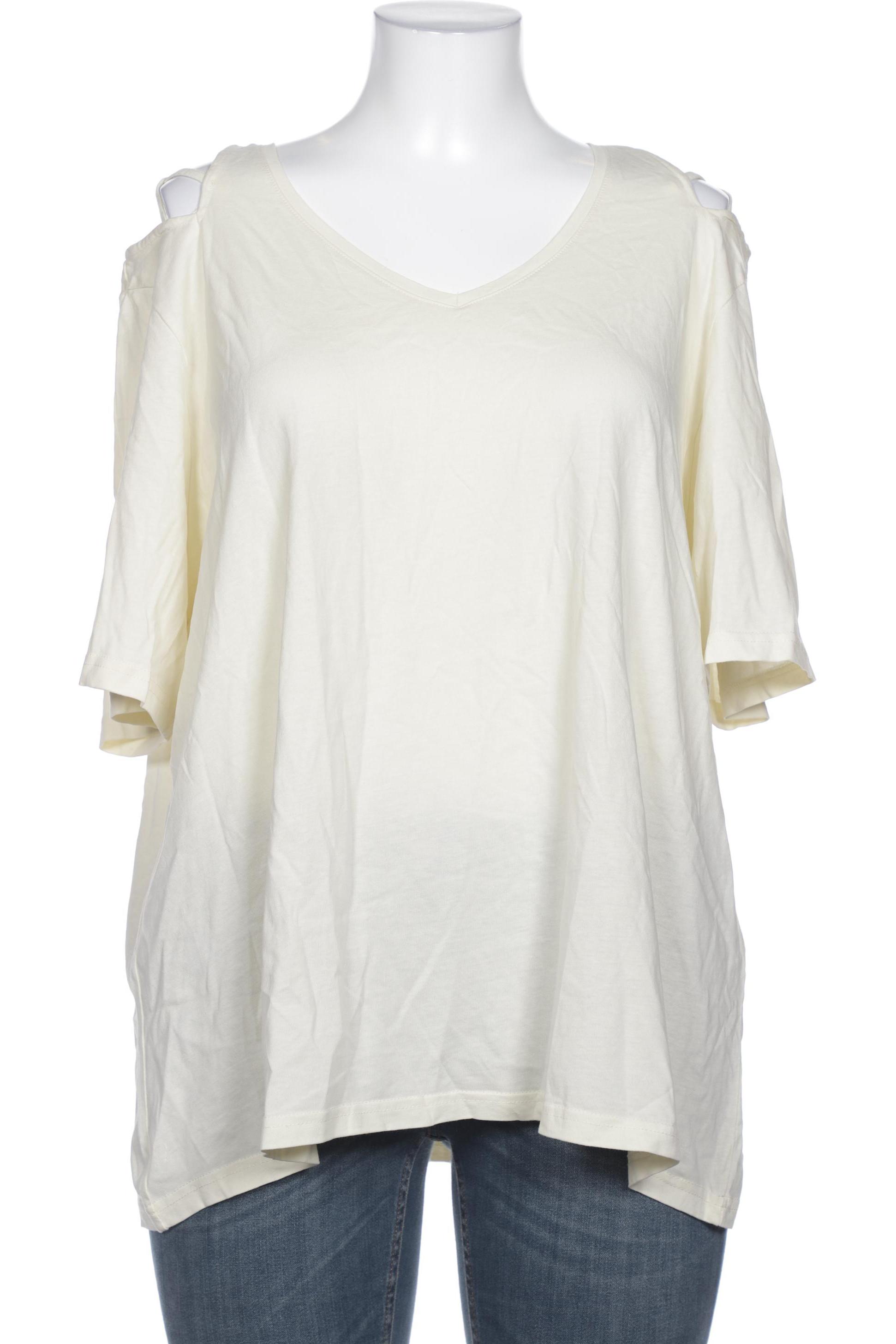 

Ulla Popken Damen T-Shirt, cremeweiß, Gr. 50