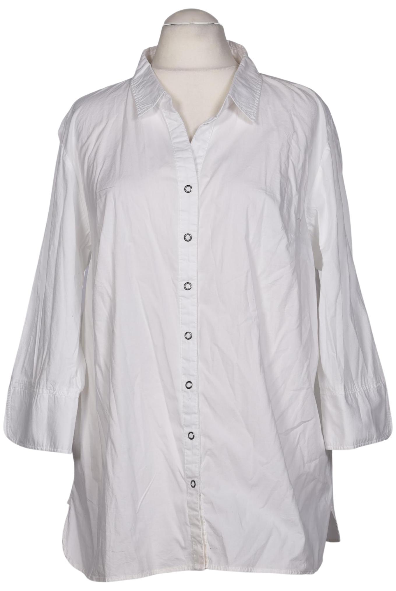 

Ulla Popken Damen Bluse, weiß, Gr. 46