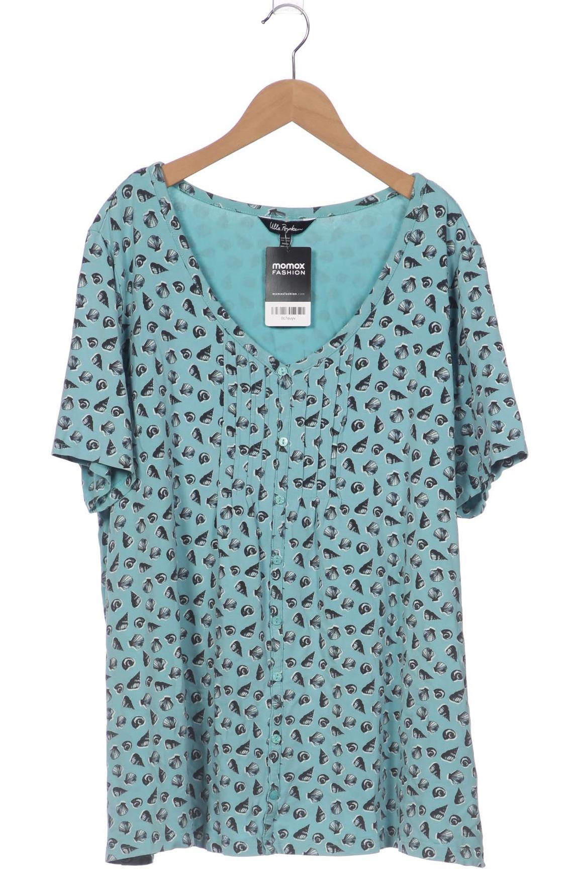 

Ulla Popken Damen T-Shirt, türkis, Gr. 50