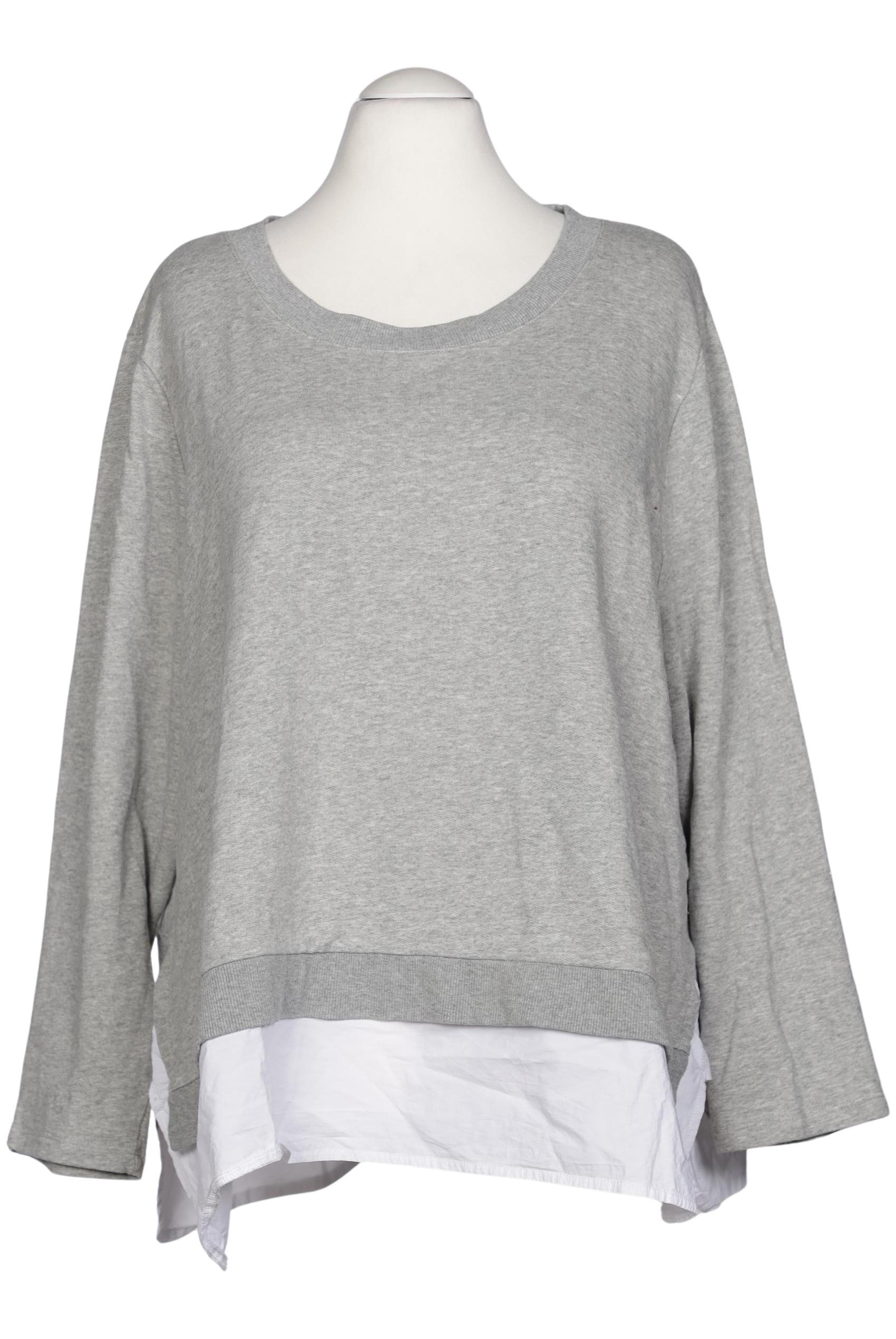 

Ulla Popken Damen Sweatshirt, grau, Gr. 54