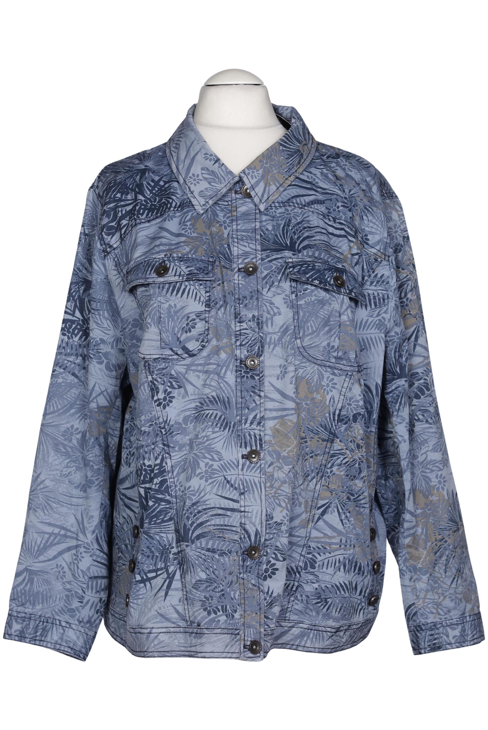 

Ulla Popken Damen Jacke, blau, Gr. 54