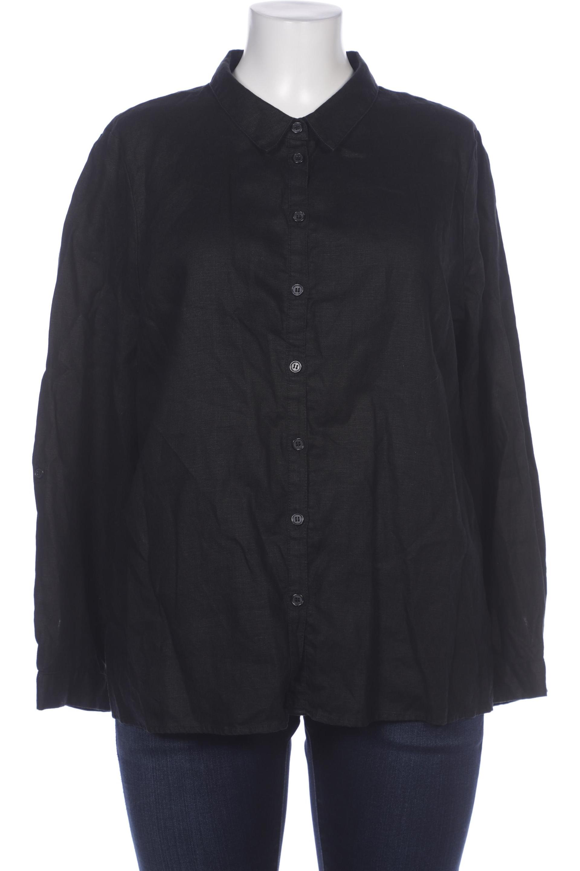 

Ulla Popken Damen Bluse, schwarz, Gr. 46