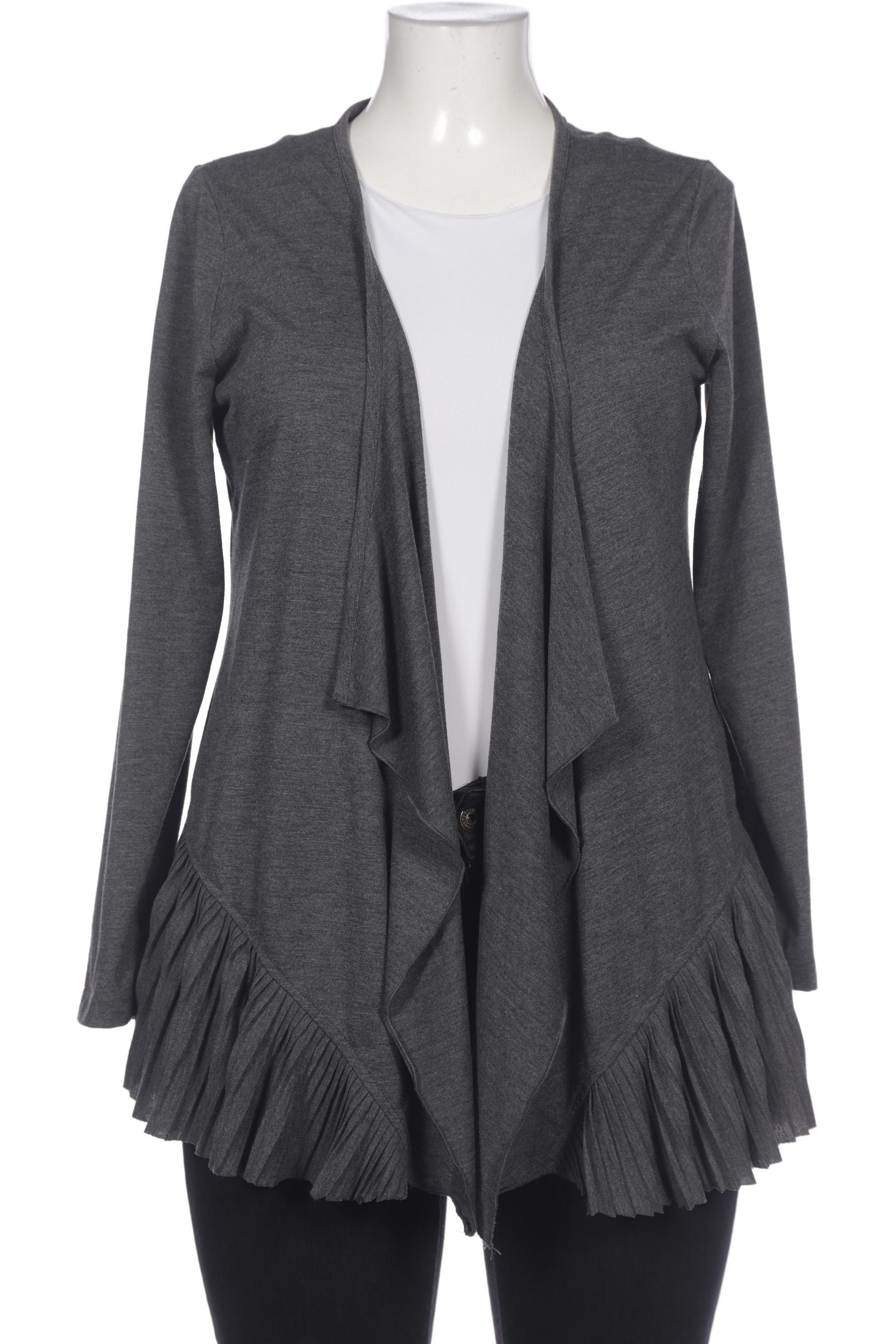 

Ulla Popken Damen Strickjacke, grau, Gr. 42