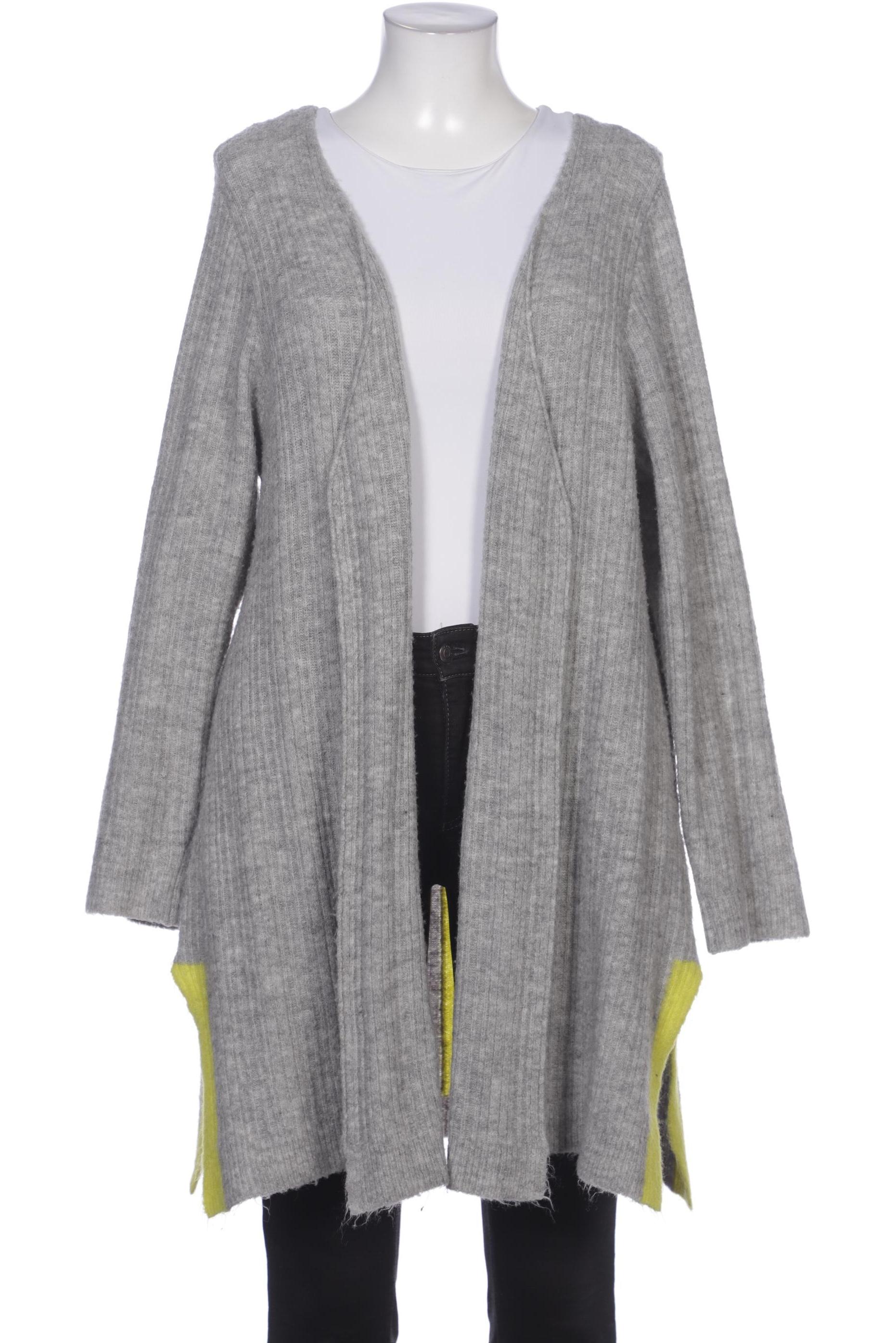 

Ulla Popken Damen Strickjacke, grau, Gr. 46