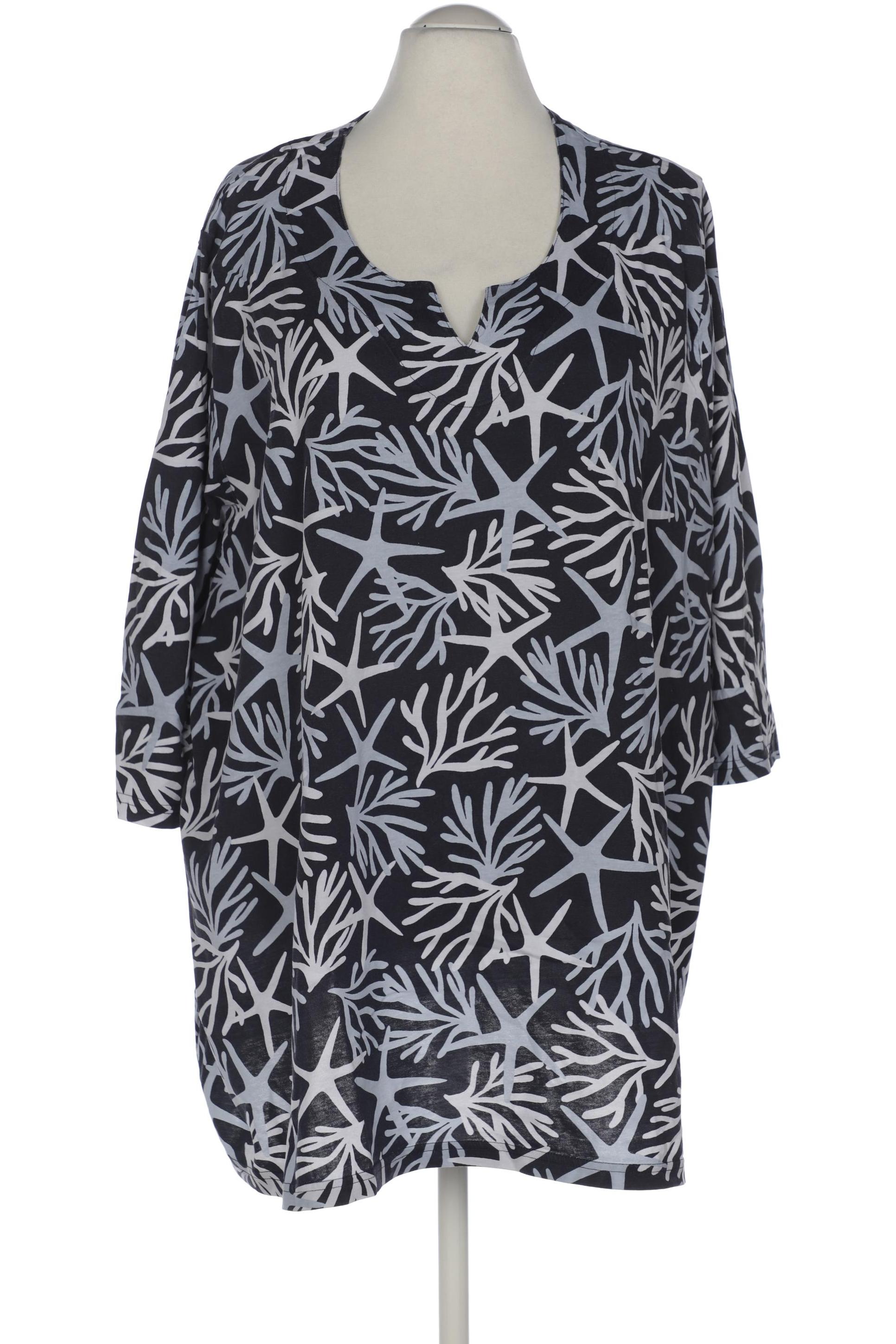 

Ulla Popken Damen Langarmshirt, marineblau, Gr. 58