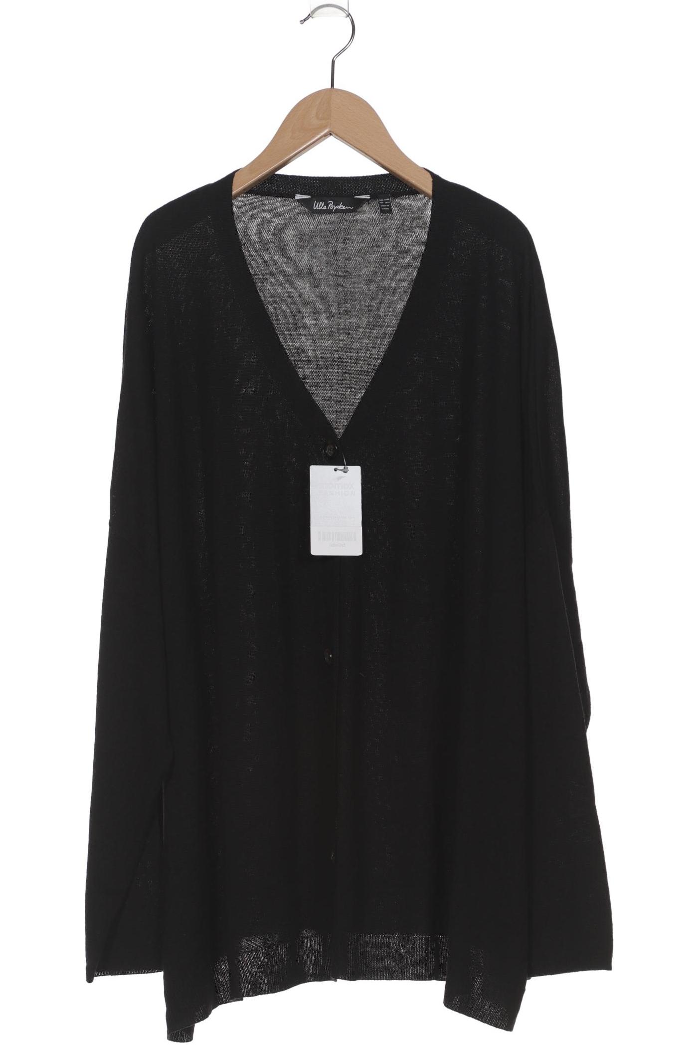 

Ulla Popken Damen Strickjacke, schwarz, Gr. 46