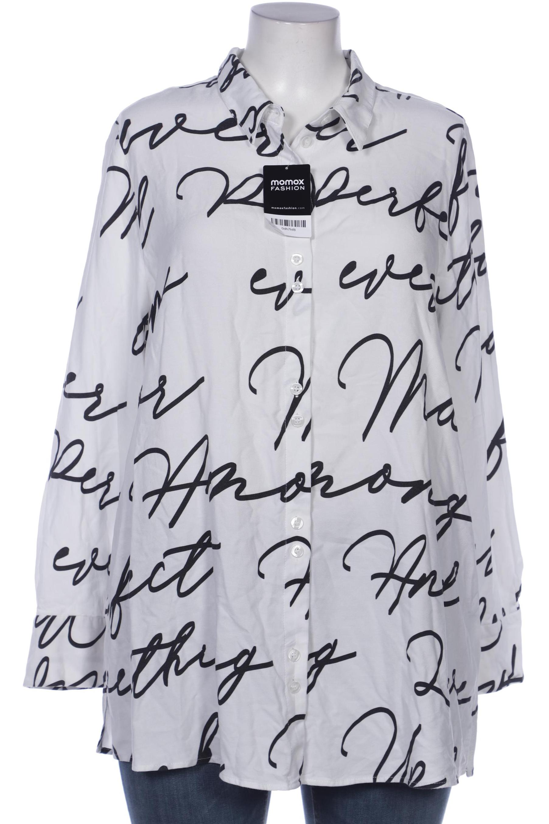 

Ulla Popken Damen Bluse, weiß, Gr. 46
