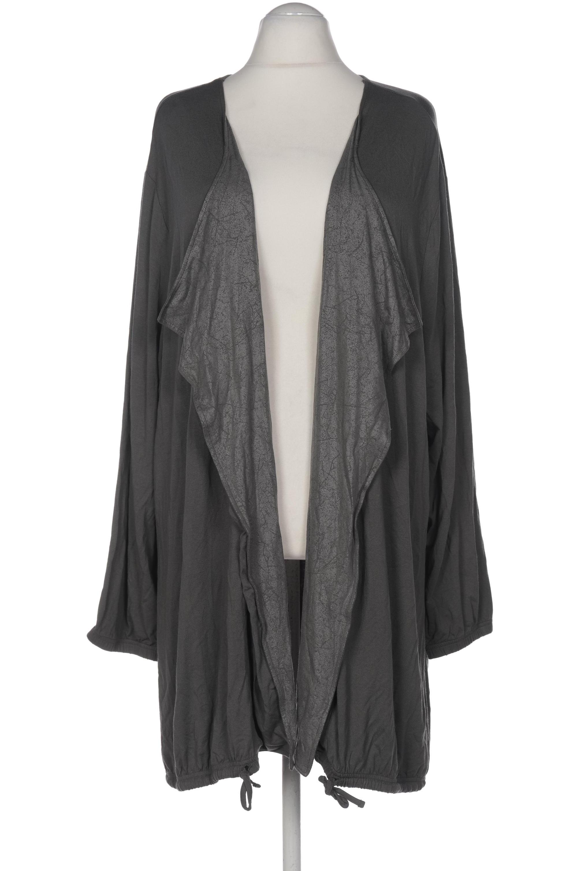 

Ulla Popken Damen Strickjacke, grau, Gr. 52